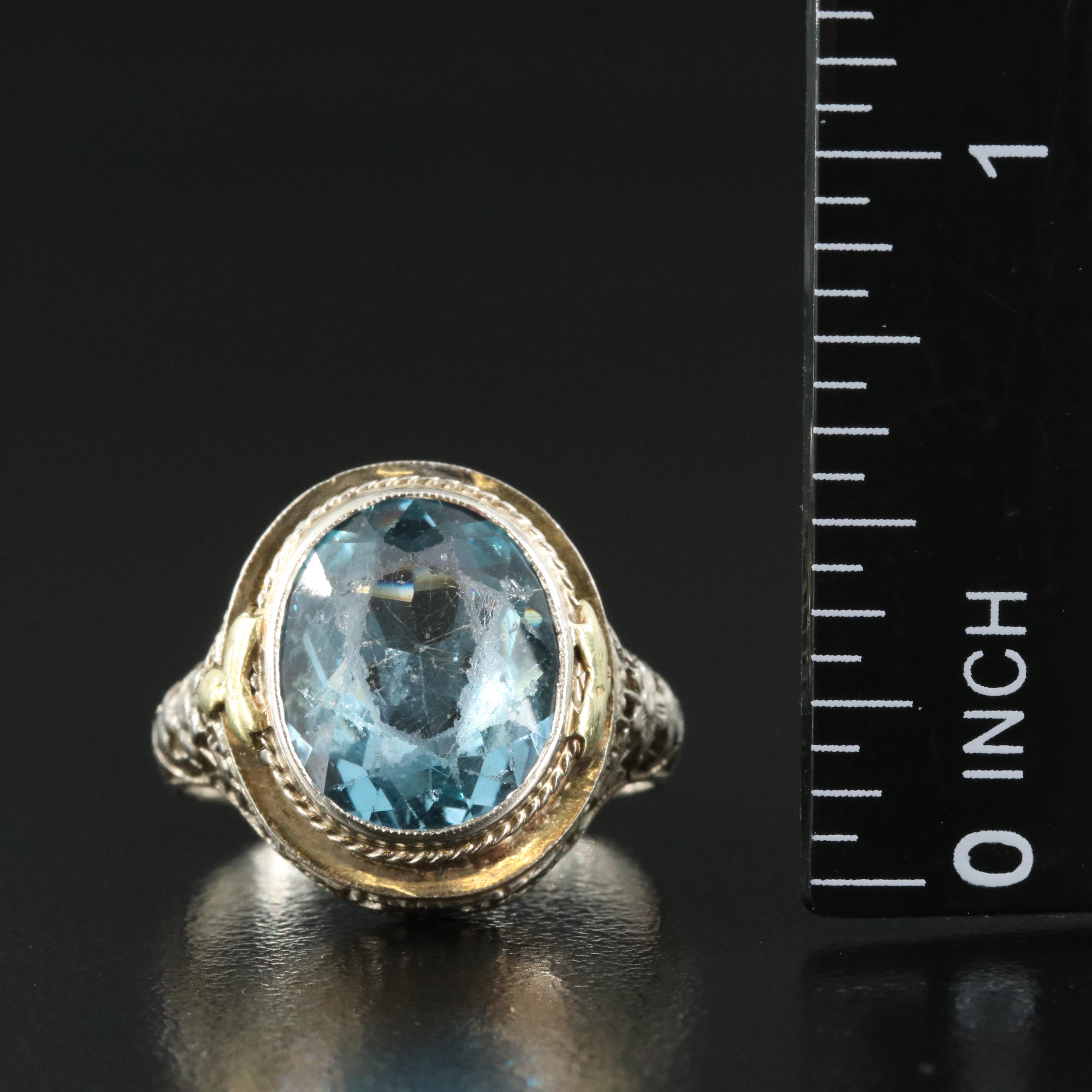 Vintage 14K Spinel Ring
