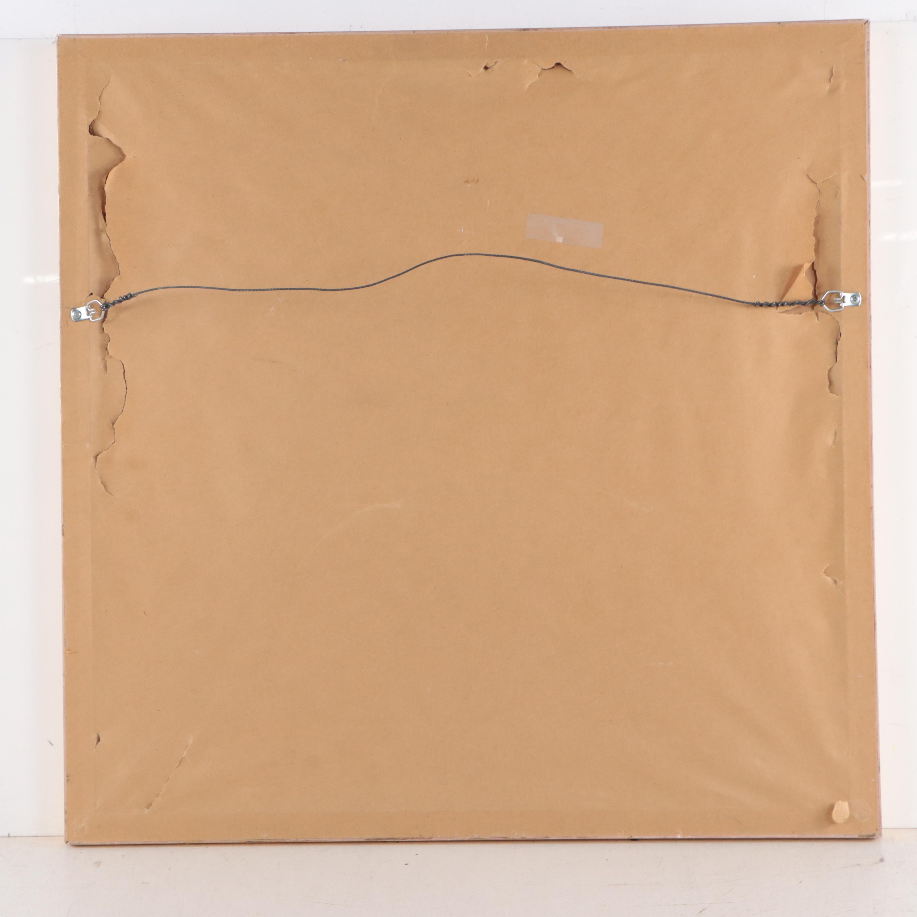 Betsey M. Fowler Offset Lithograph of Elephants "Pals"