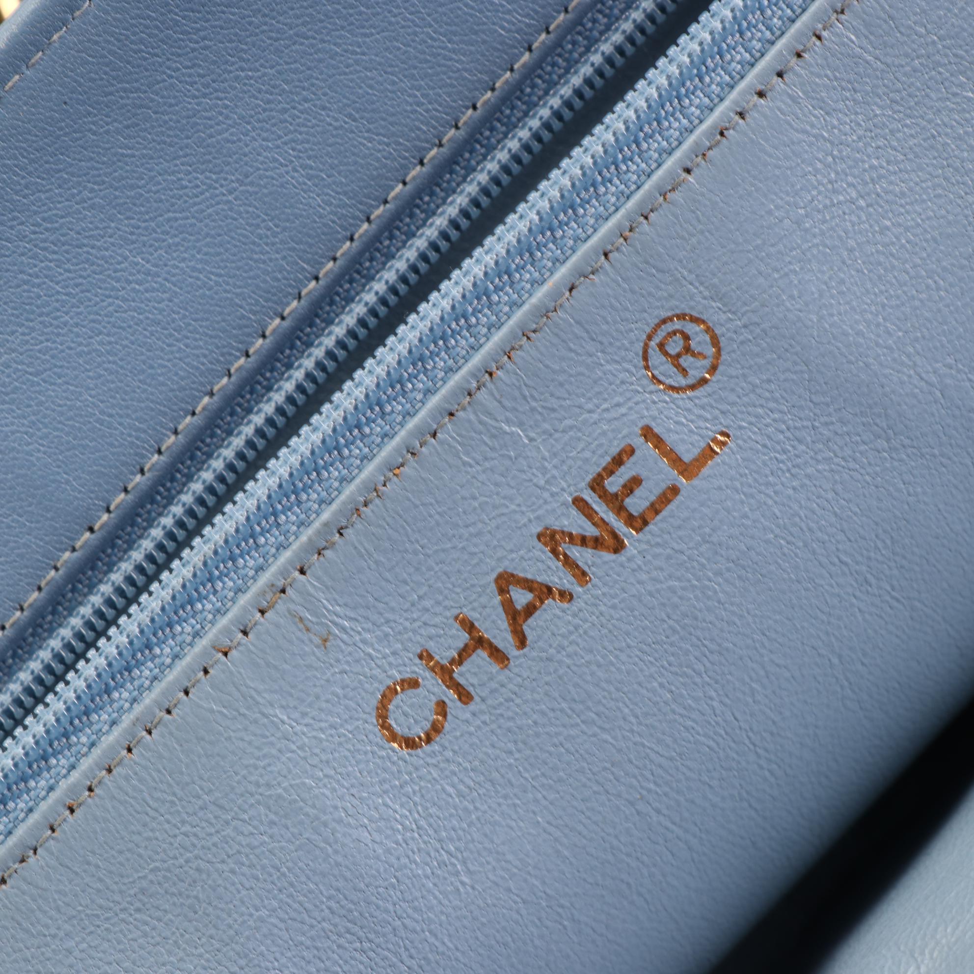 Chanel CC Chain Tote in Calfskin Leather