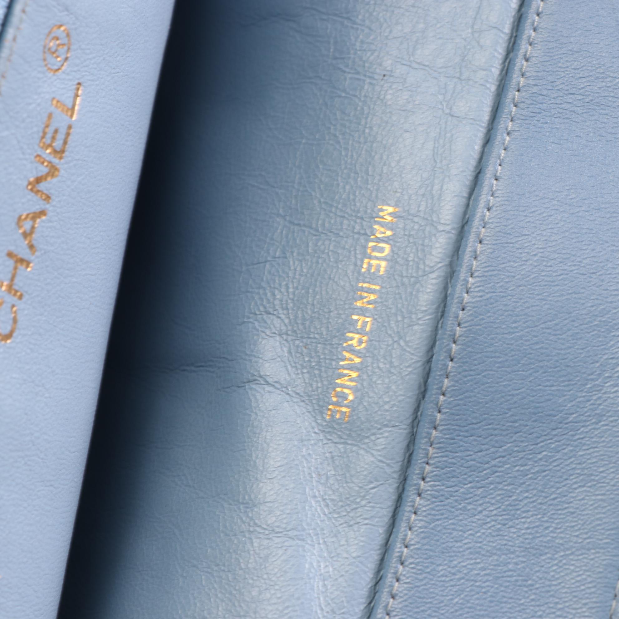 Chanel CC Chain Tote in Calfskin Leather