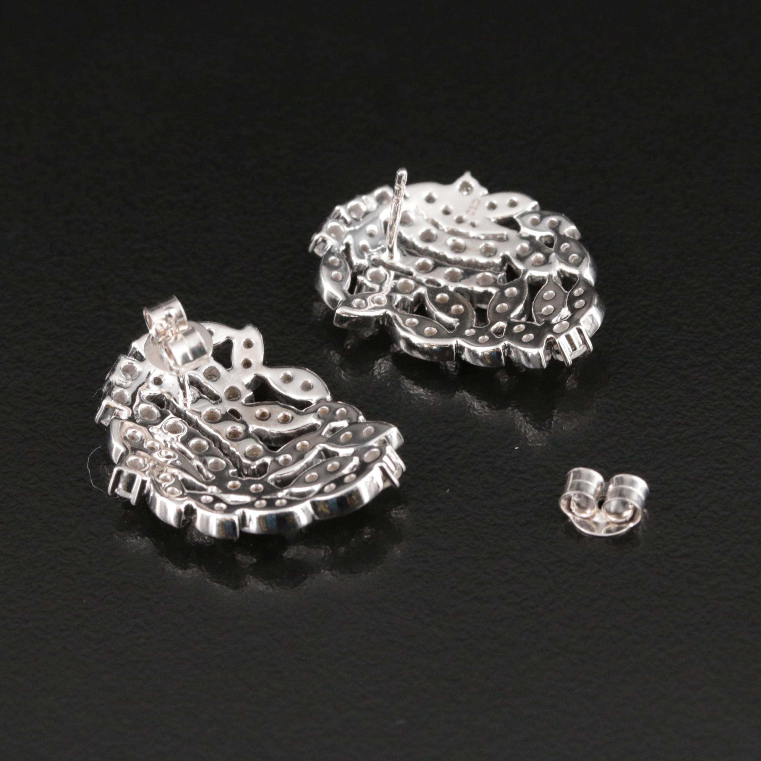 14K 3.03 CTW Diamond Earrings