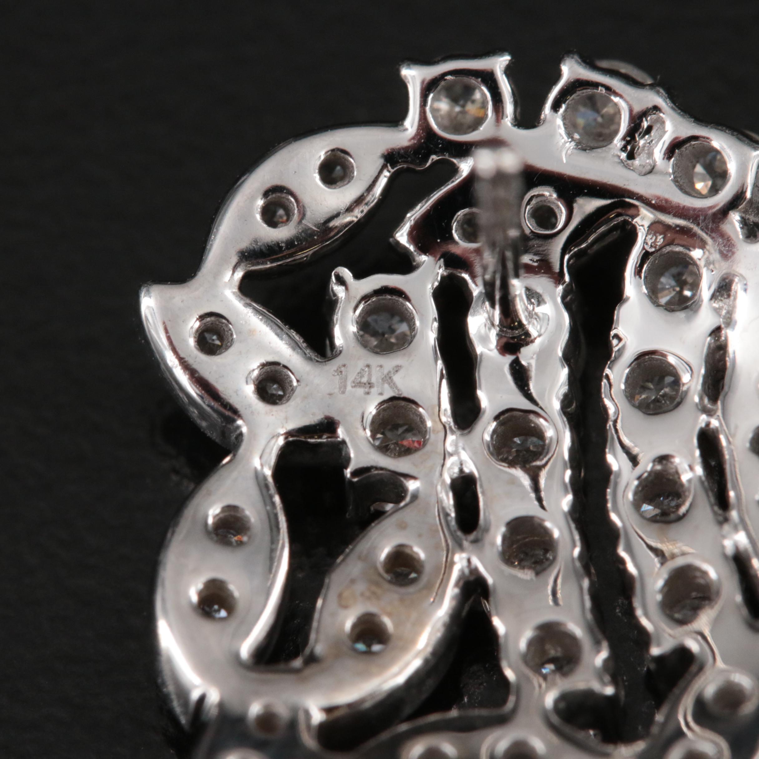 14K 3.03 CTW Diamond Earrings