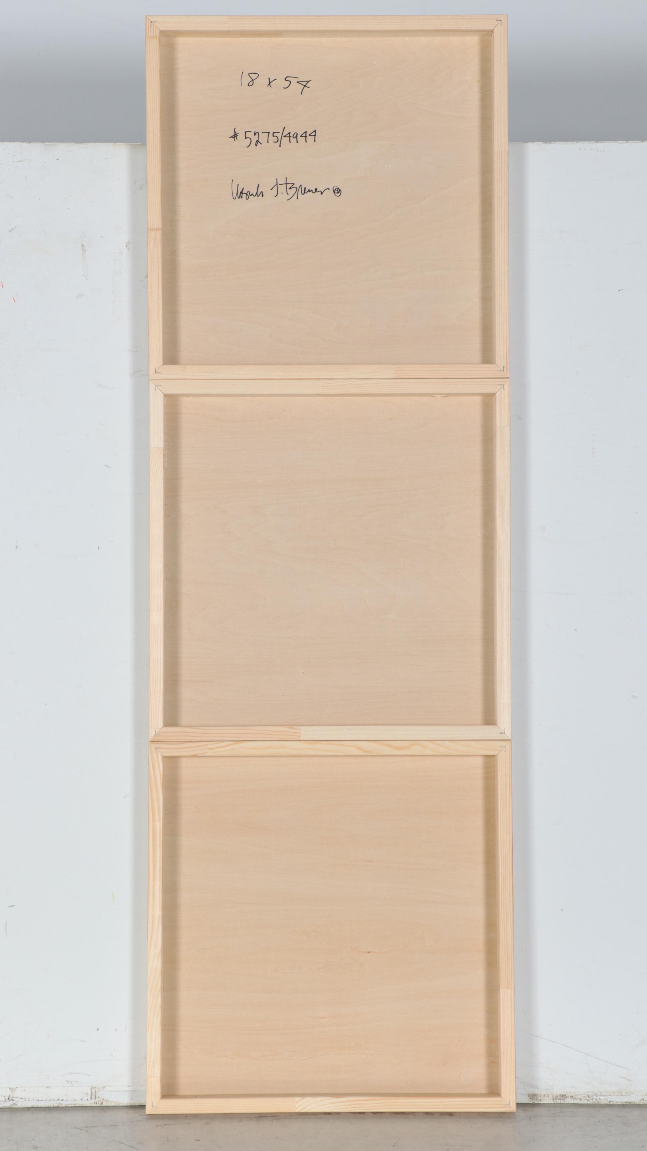 Ursula J. Brenner Large-Scale Non-objective Mixed Media Painting, 21st Century