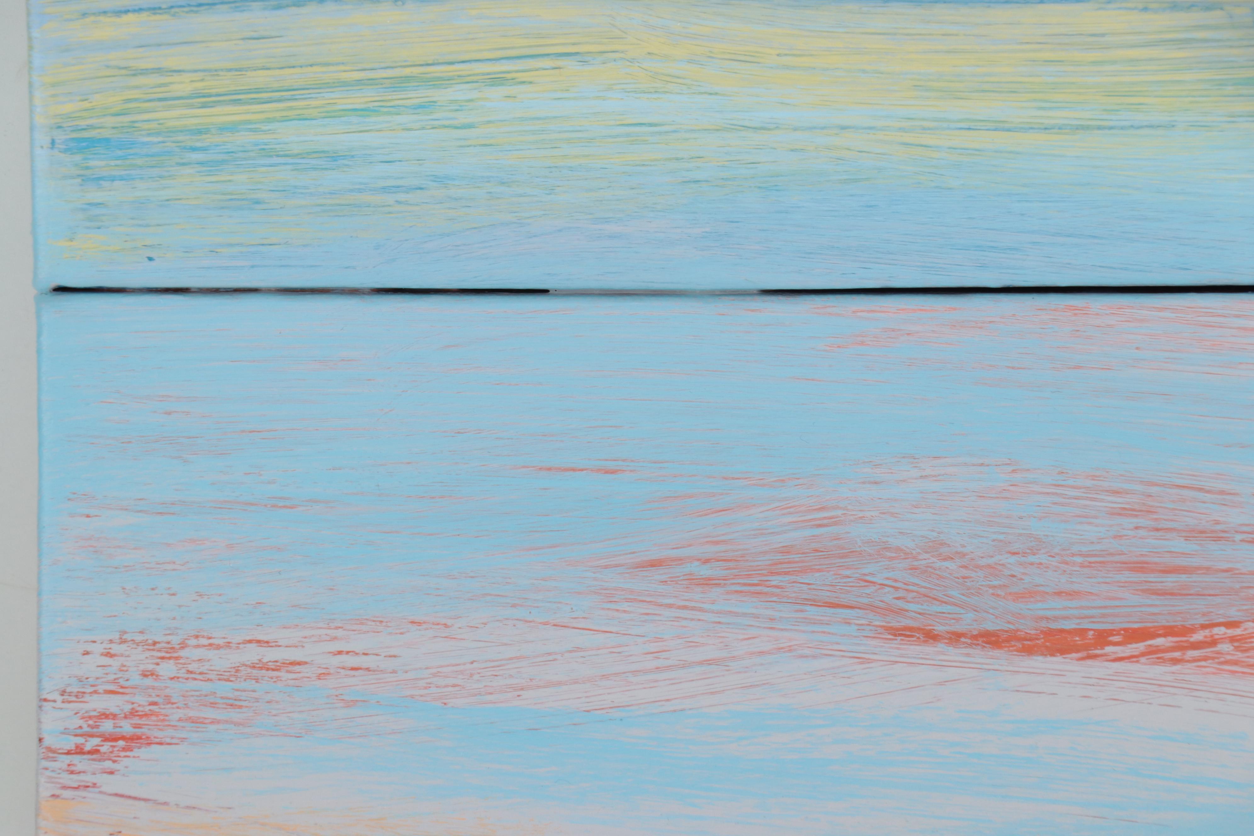 Ursula J. Brenner Non-objective Mixed Media Painting, 21st Century