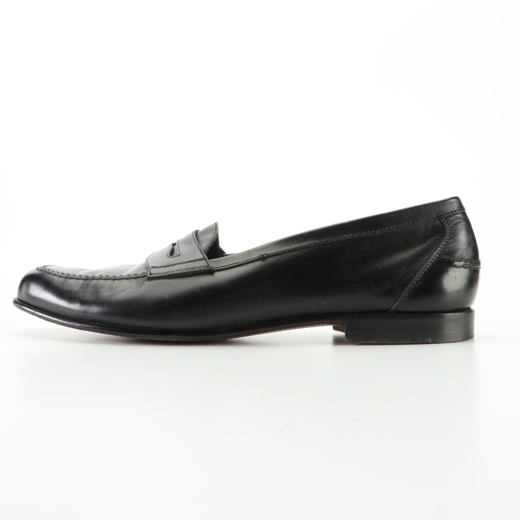 Salvatore Ferragamo Penny Loafers in Leather