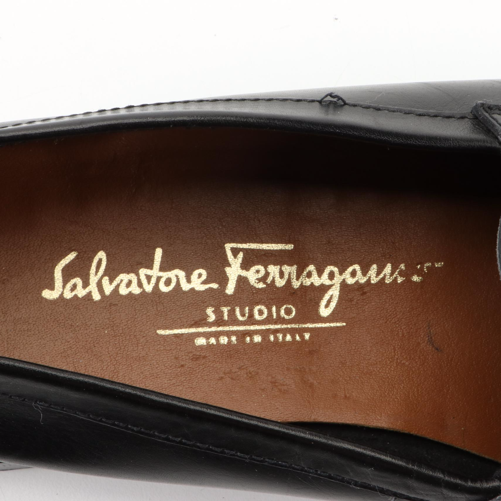 Salvatore Ferragamo Penny Loafers in Leather