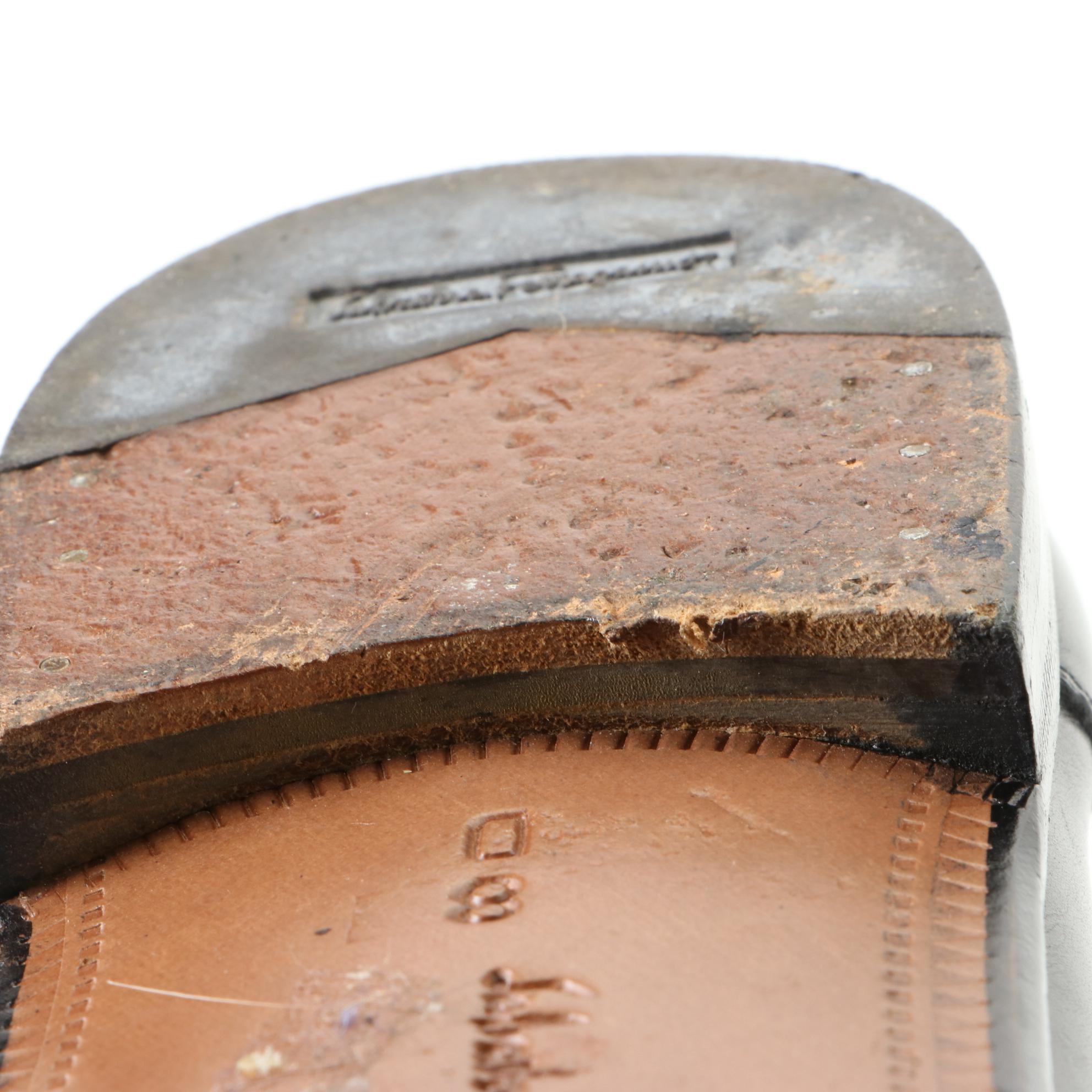 Salvatore Ferragamo Penny Loafers in Leather