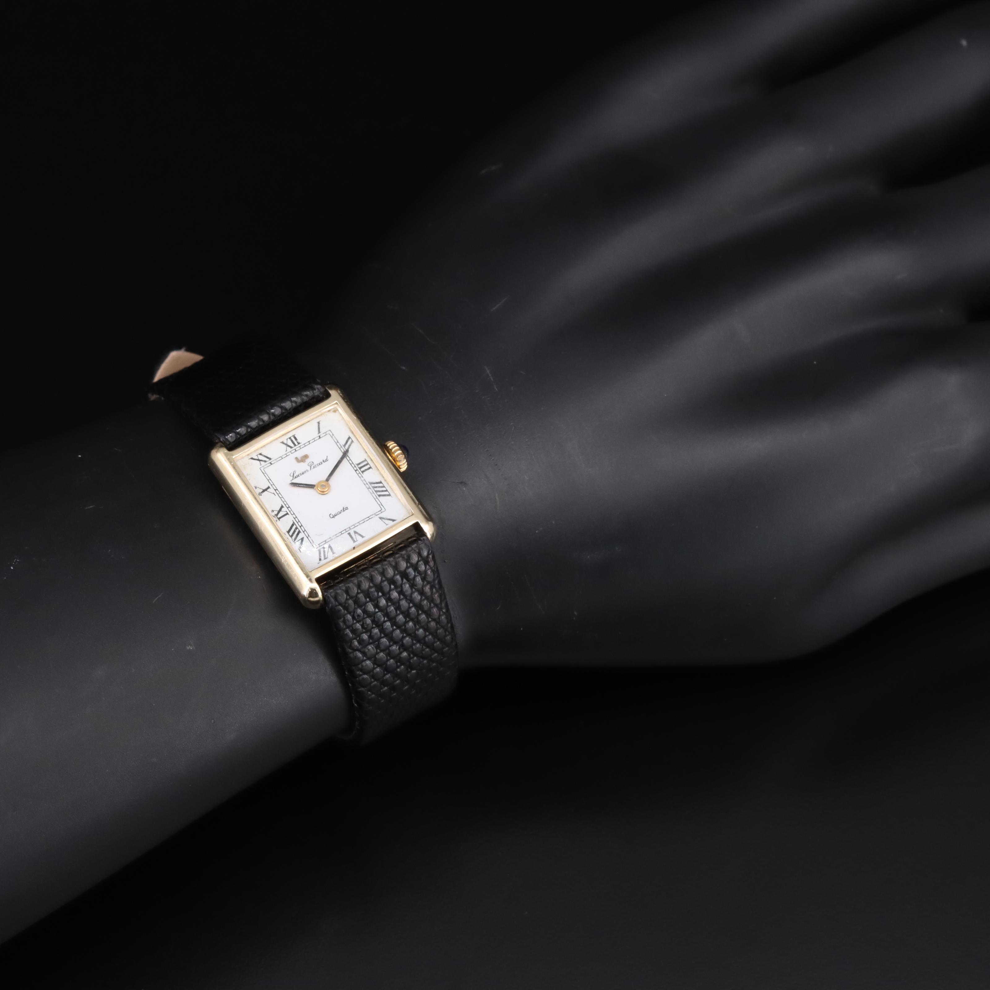 14K Lucien Piccard Quartz Watch