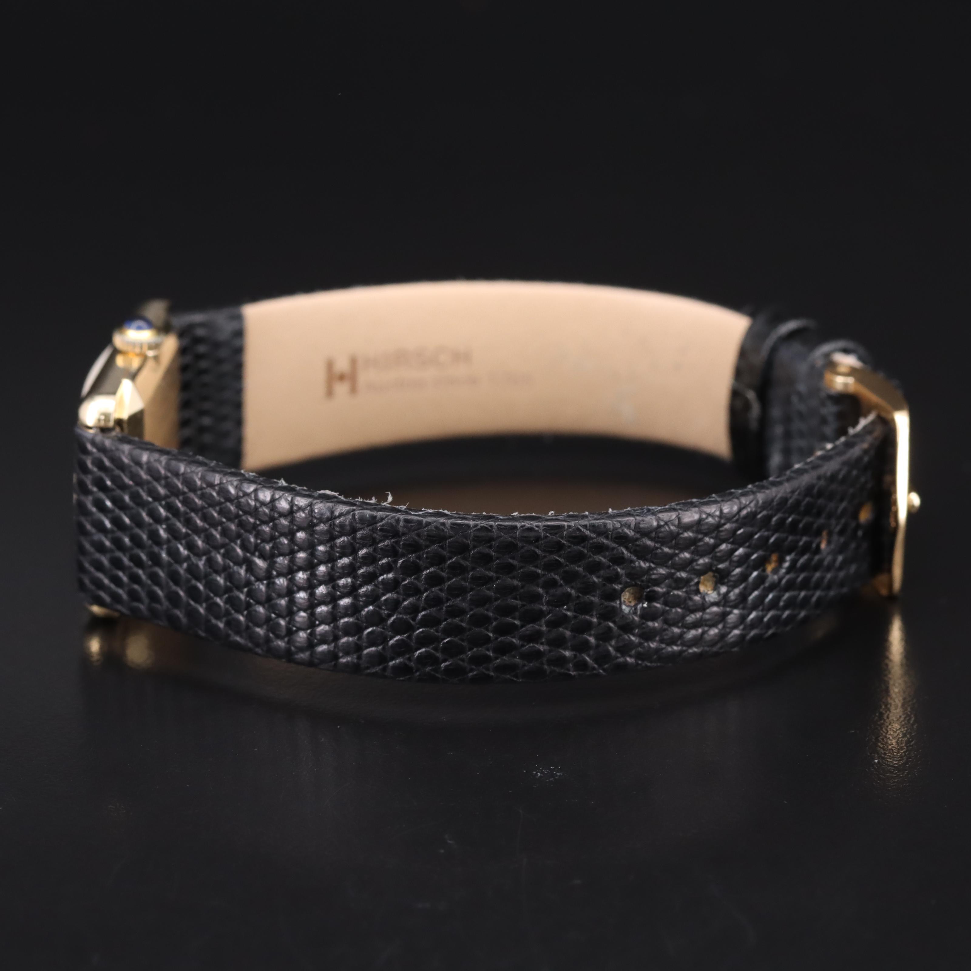 14K Lucien Piccard Quartz Watch