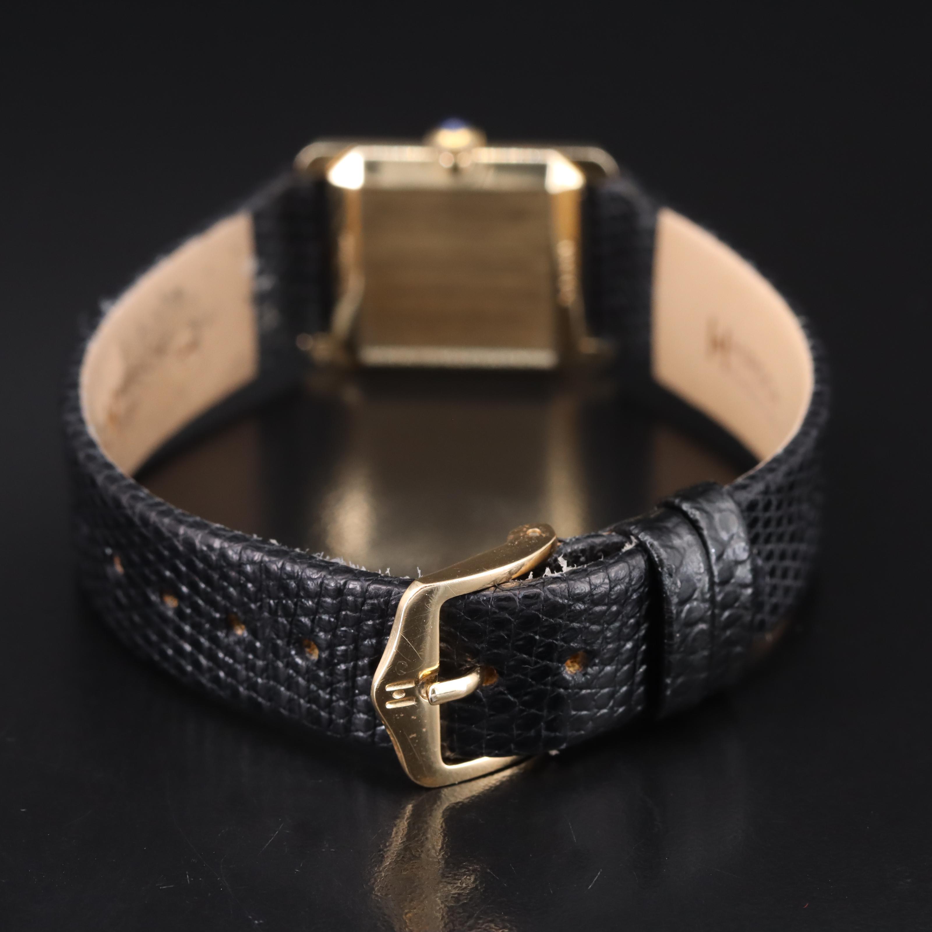 14K Lucien Piccard Quartz Watch