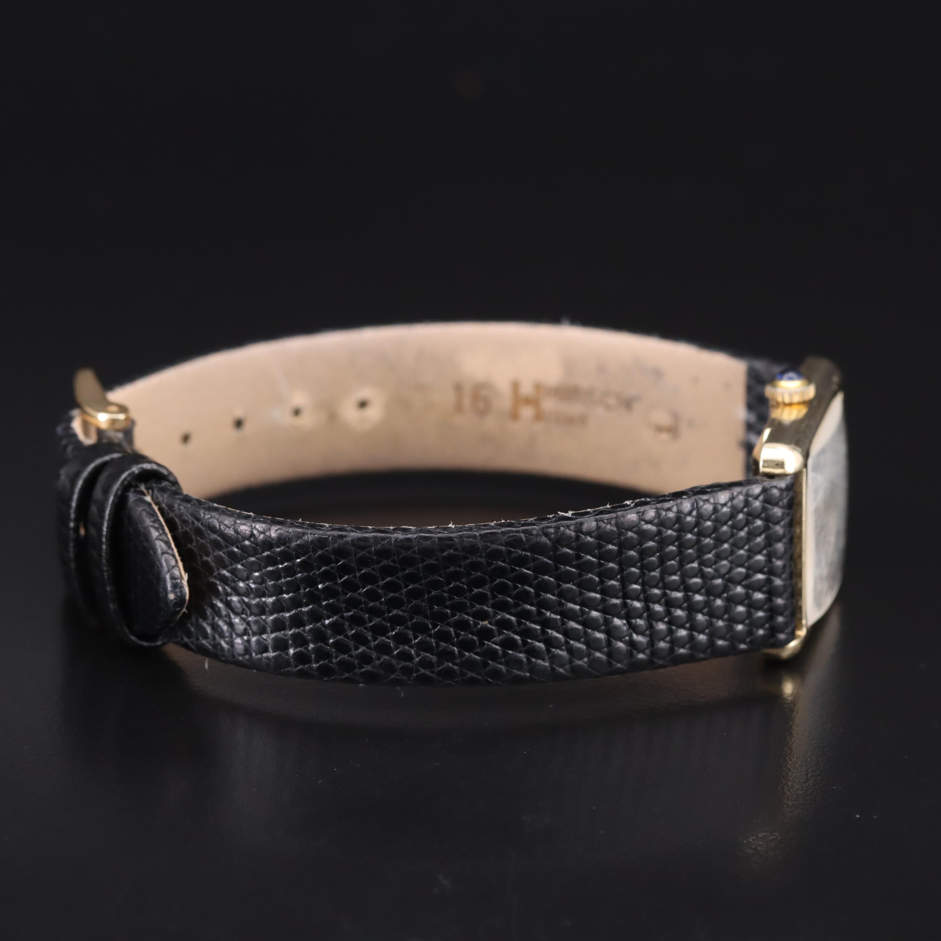 14K Lucien Piccard Quartz Watch