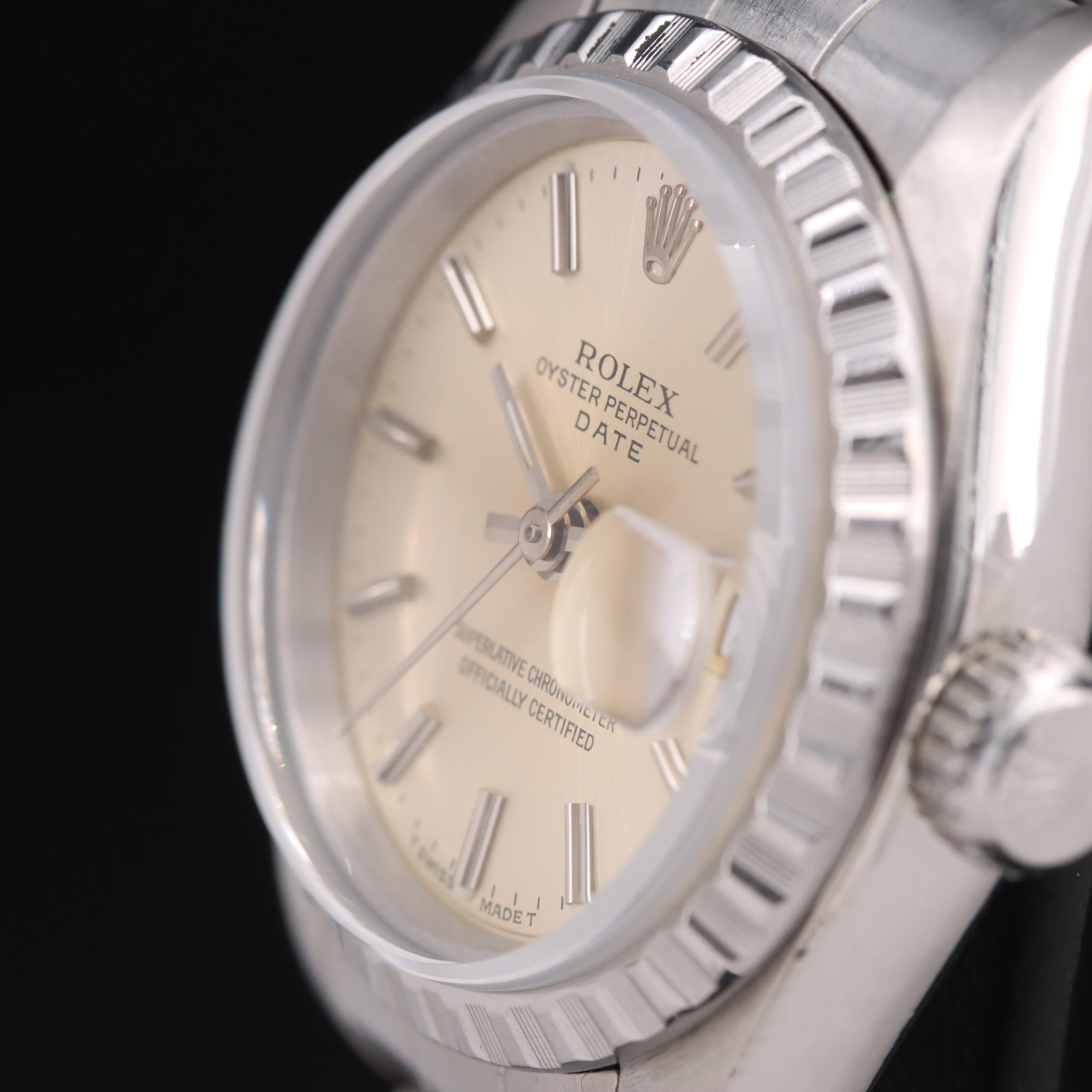 1991 Rolex Oyster Perpetual Date Watch