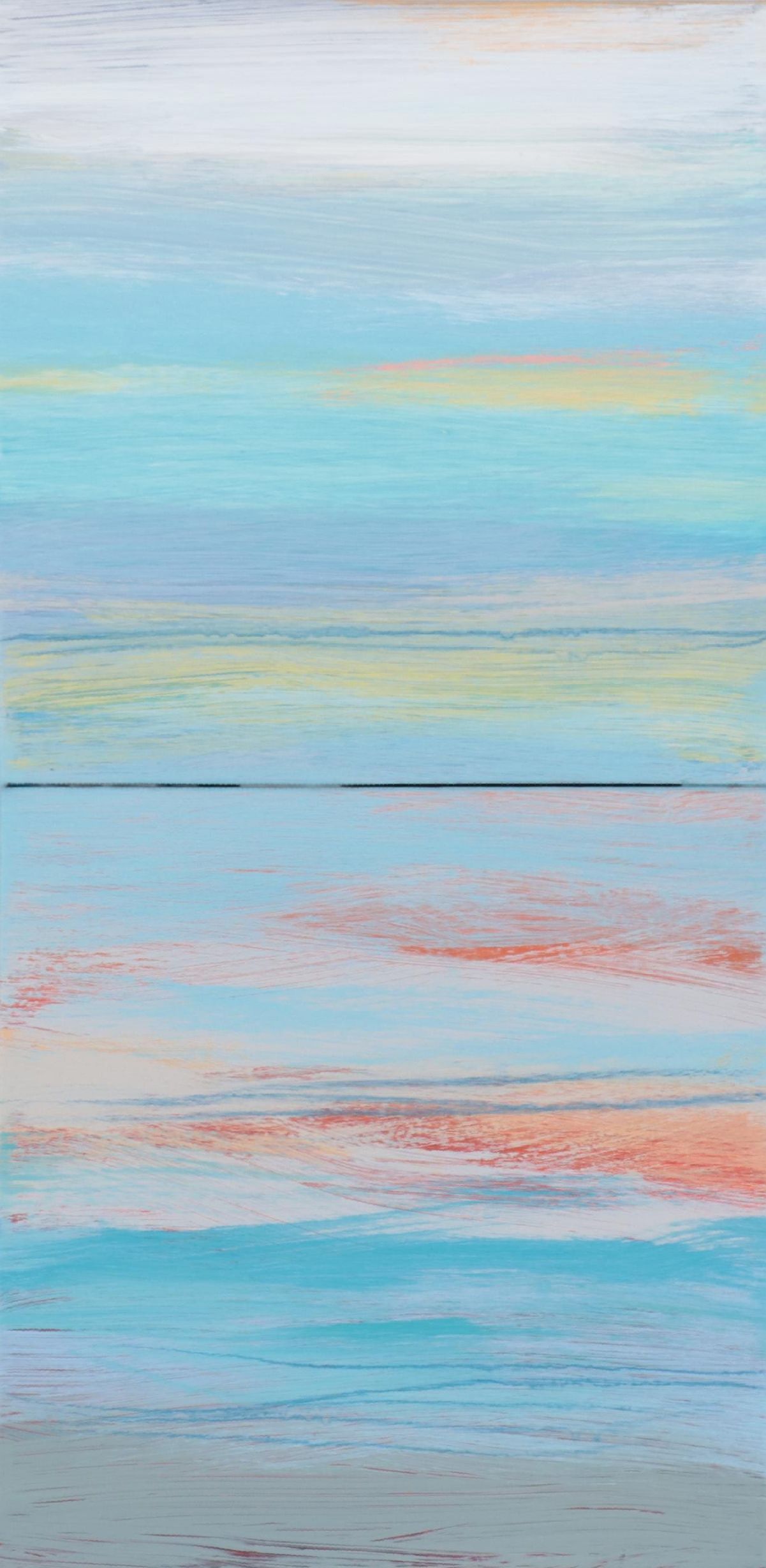 Ursula J. Brenner Non-objective Mixed Media Painting, 21st Century