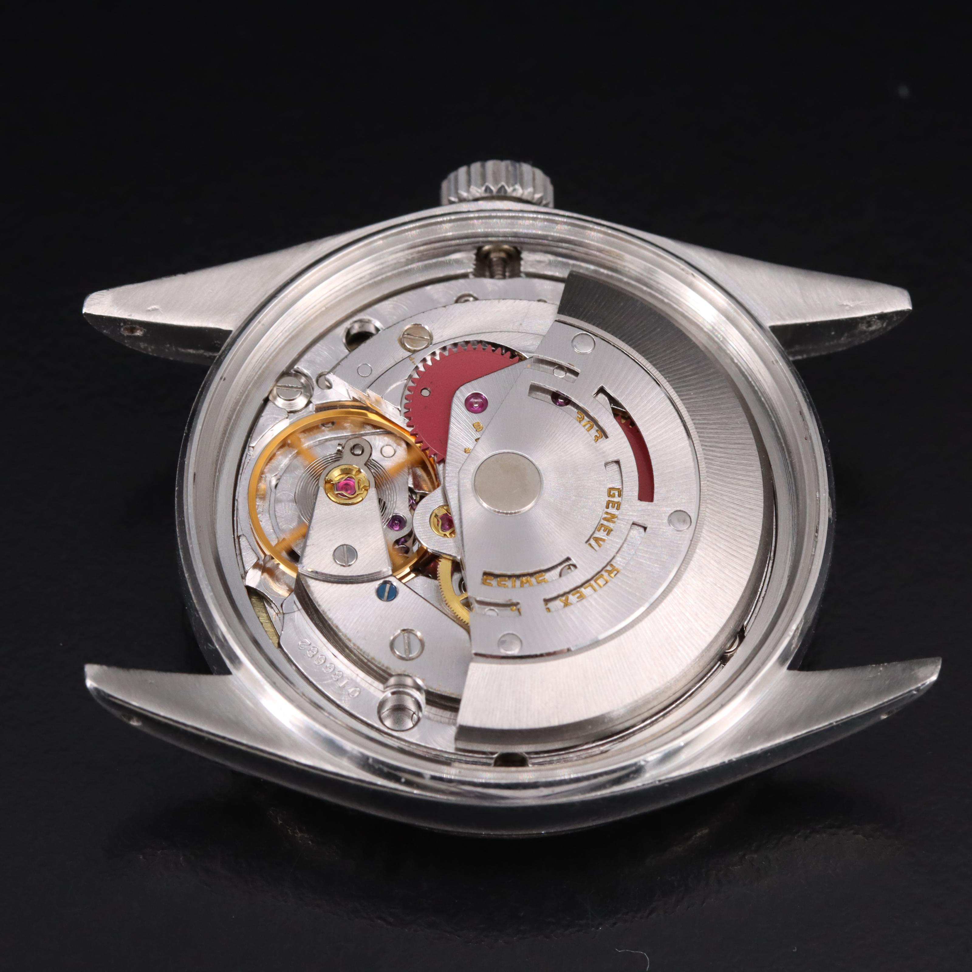 1979 Rolex 14K and Stainless Steel Diamond Oyster Perpetual Datejust Watch