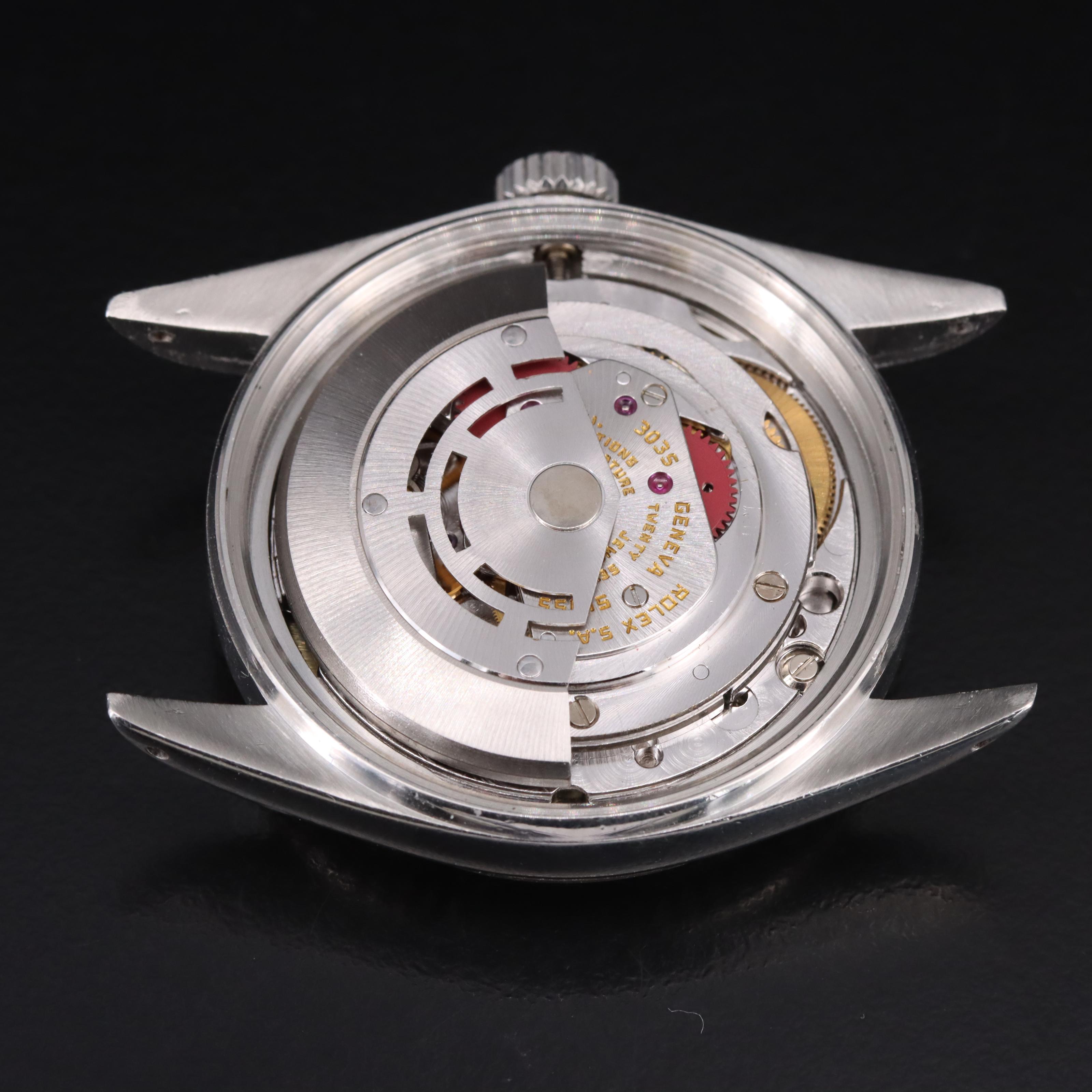 1979 Rolex 14K and Stainless Steel Diamond Oyster Perpetual Datejust Watch