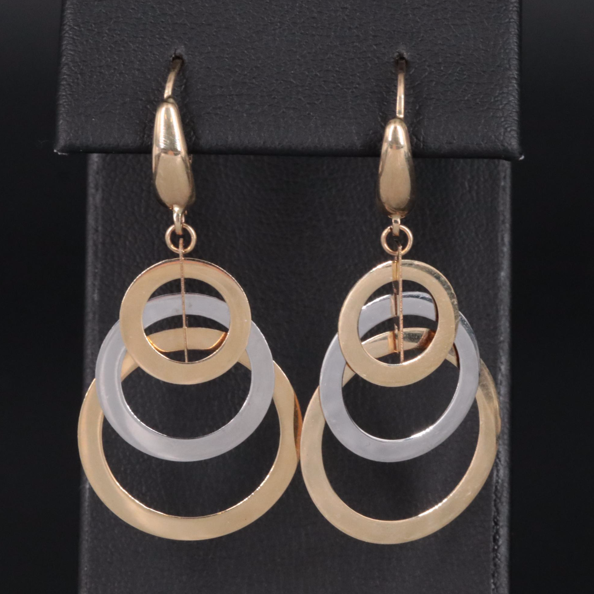 14K Dangle Earrings