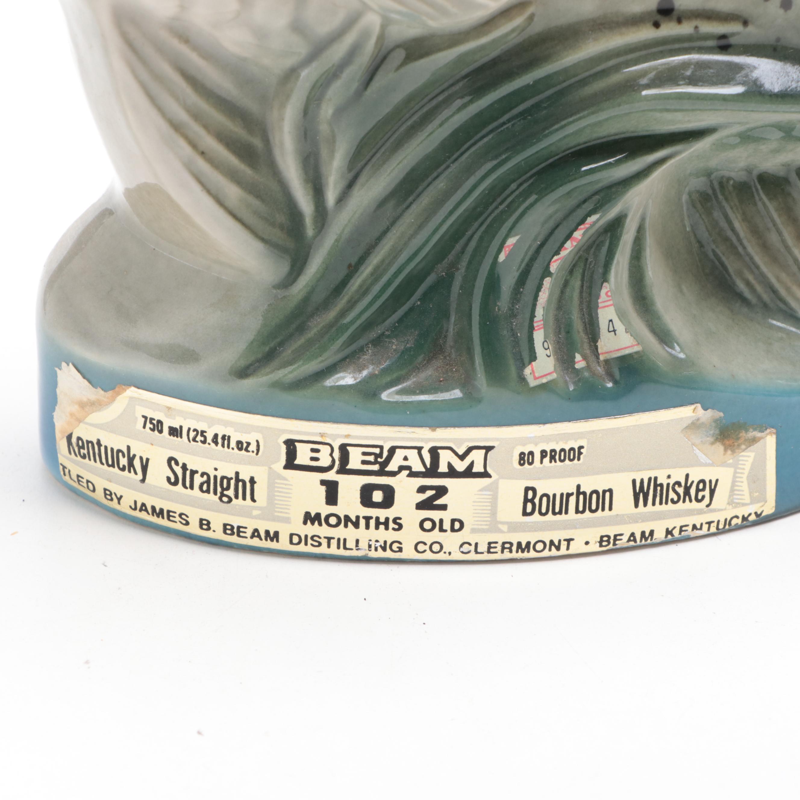 Beam and Other Ceramic Fish Shaped Decanters