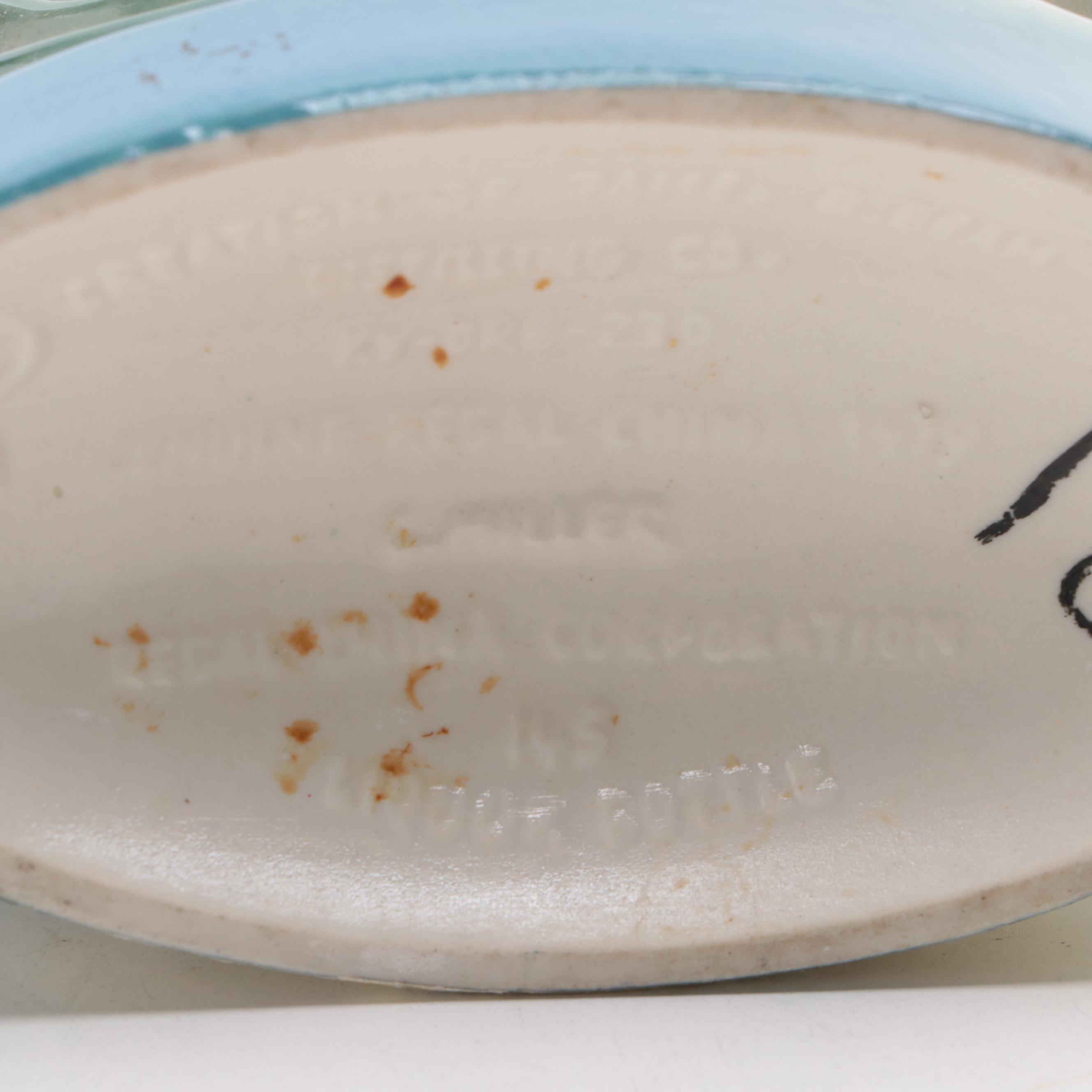 Beam and Other Ceramic Fish Shaped Decanters