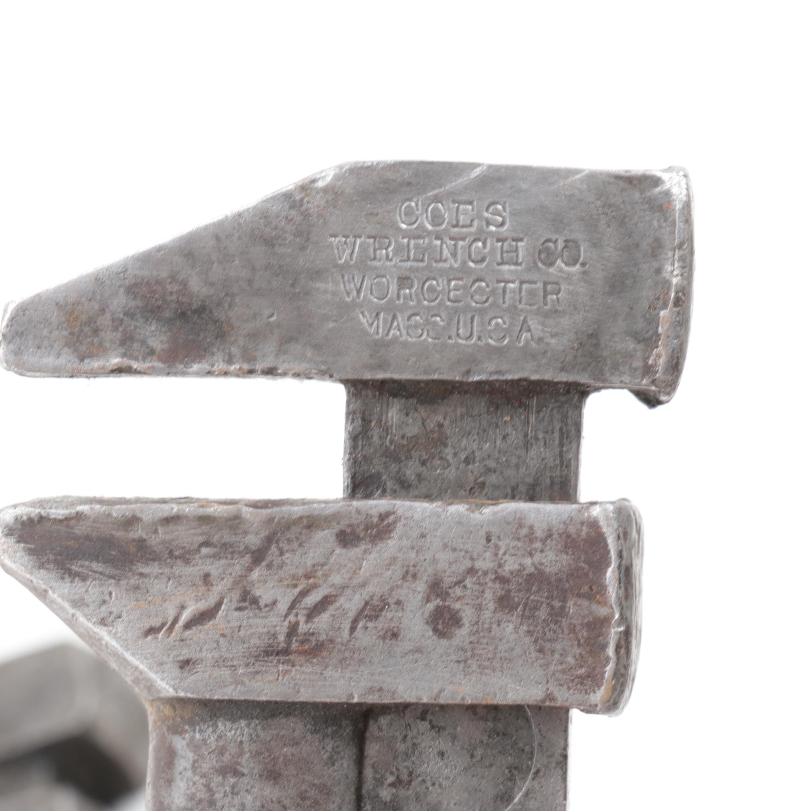 Adjustable Pipe Wrenches, Early to Mid-20th Century