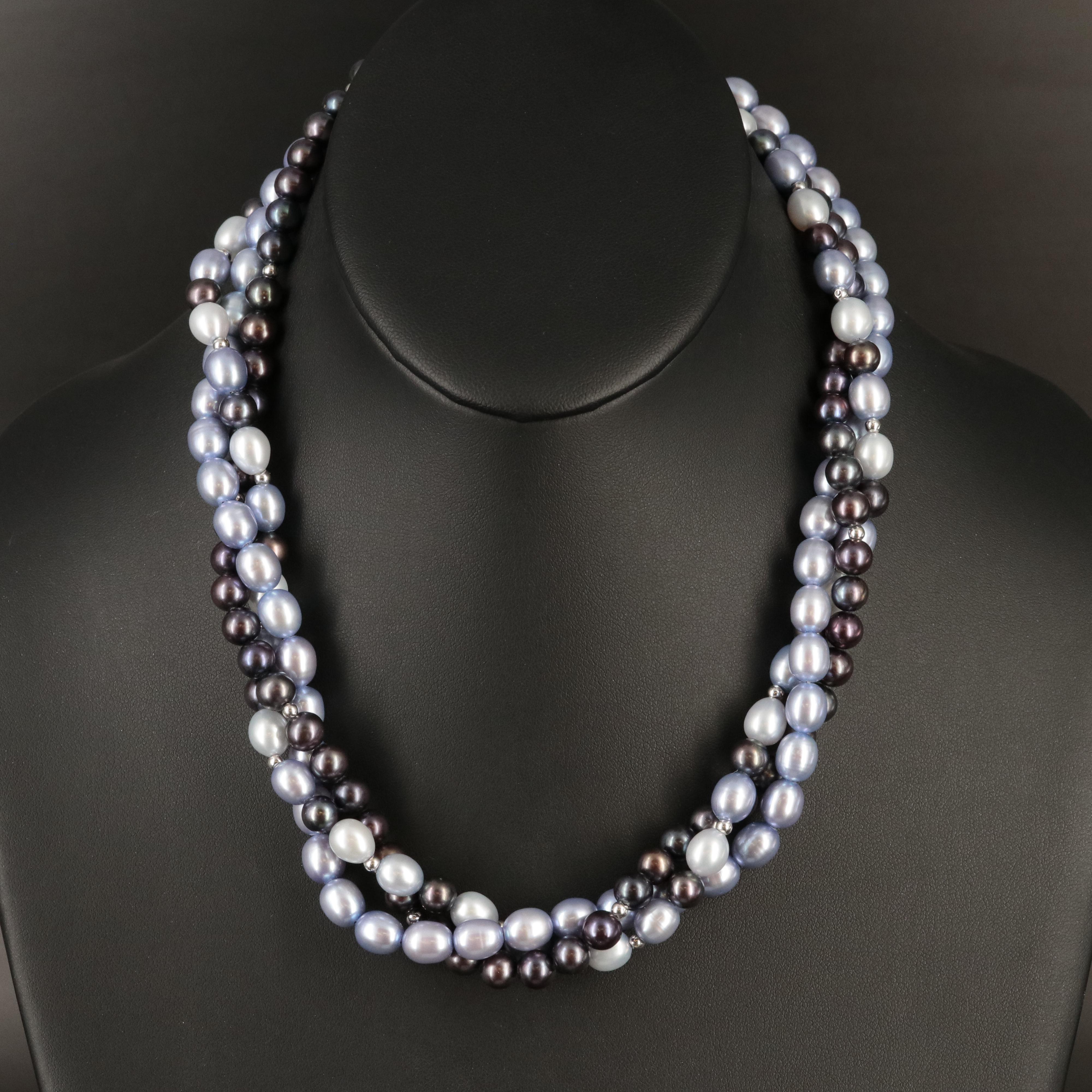 Pearl Torsade with 14K Clasp