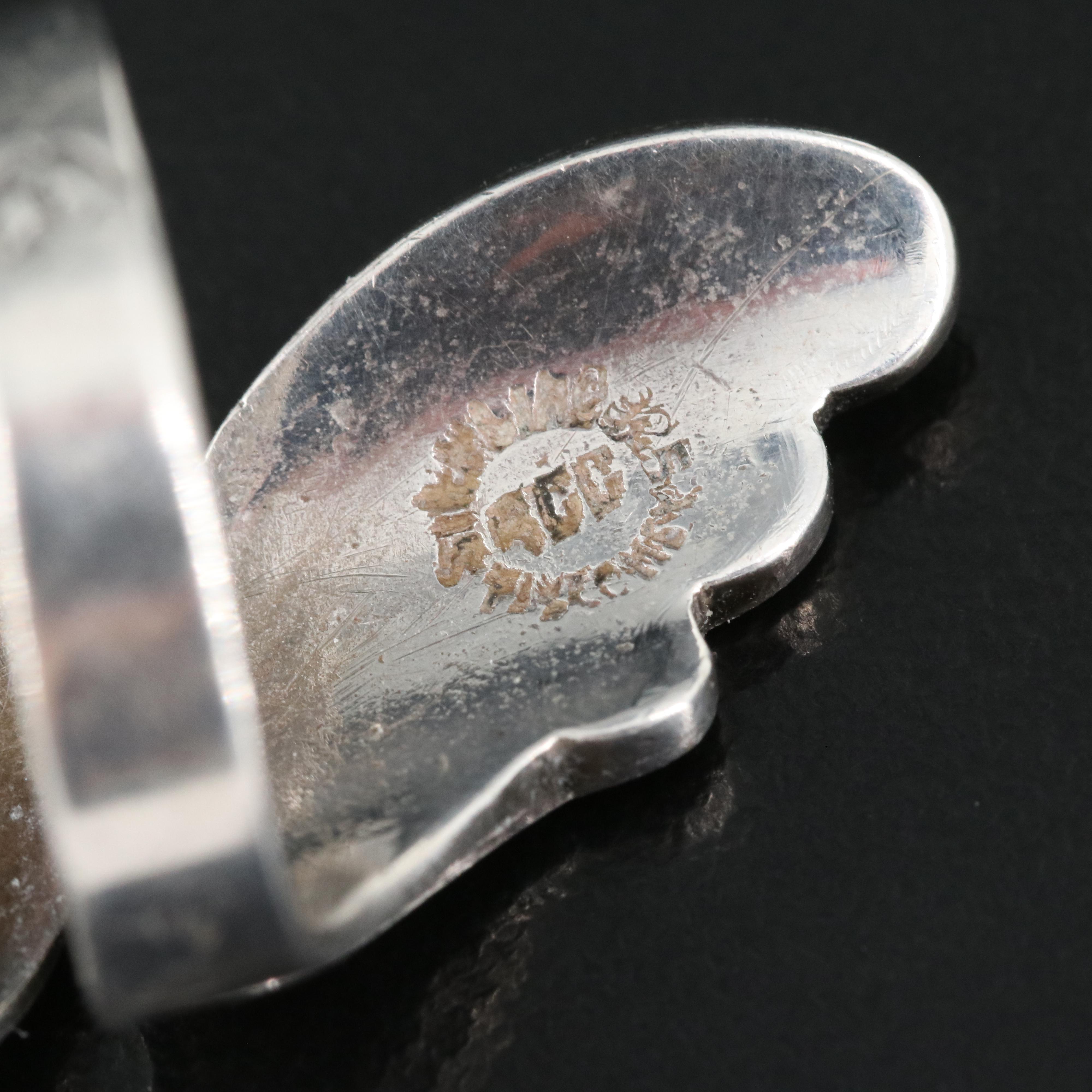 Mexican Sterling Abalone Bypass Ring