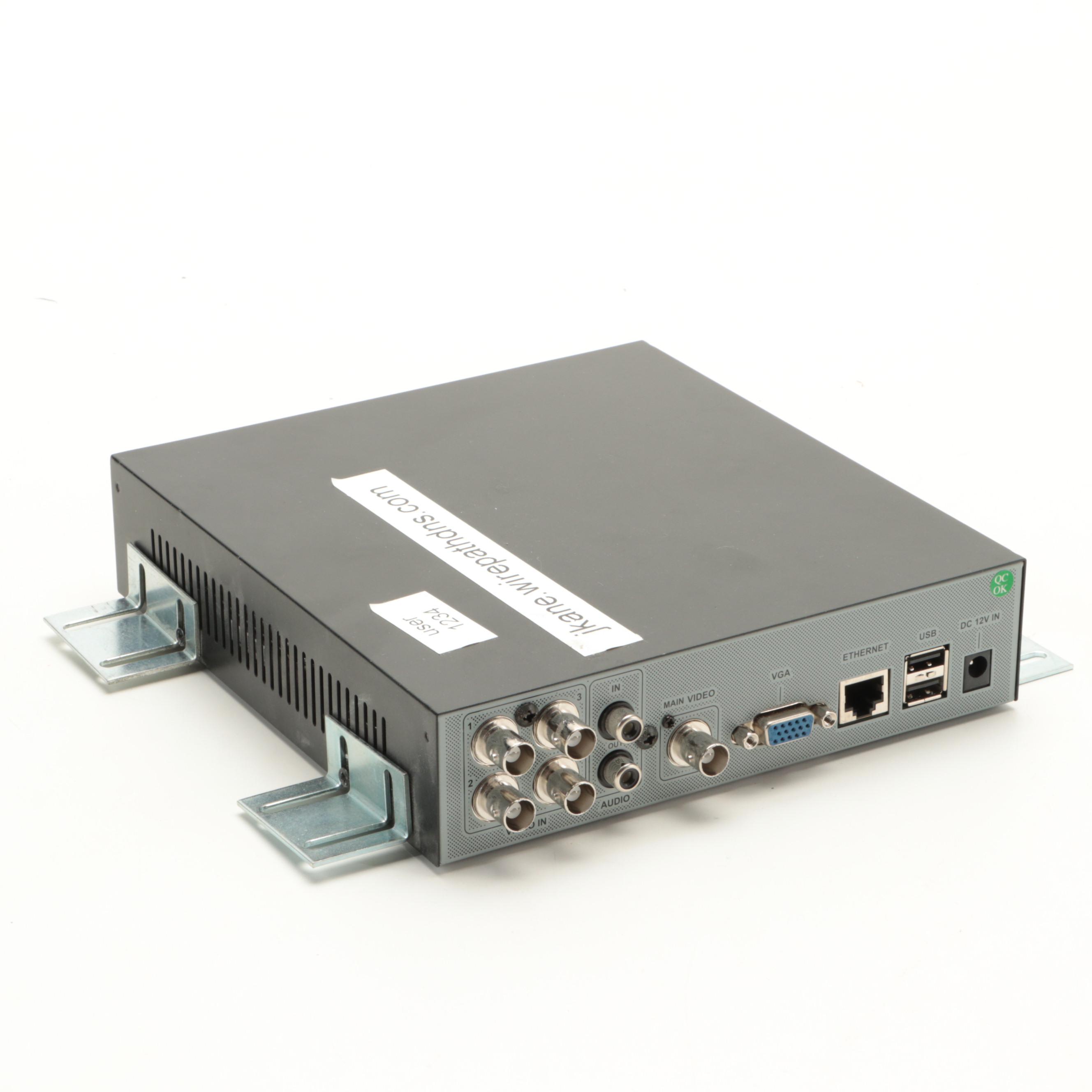 Wirepath Surveillance 100 Series 4-Channel Security Camera DVR