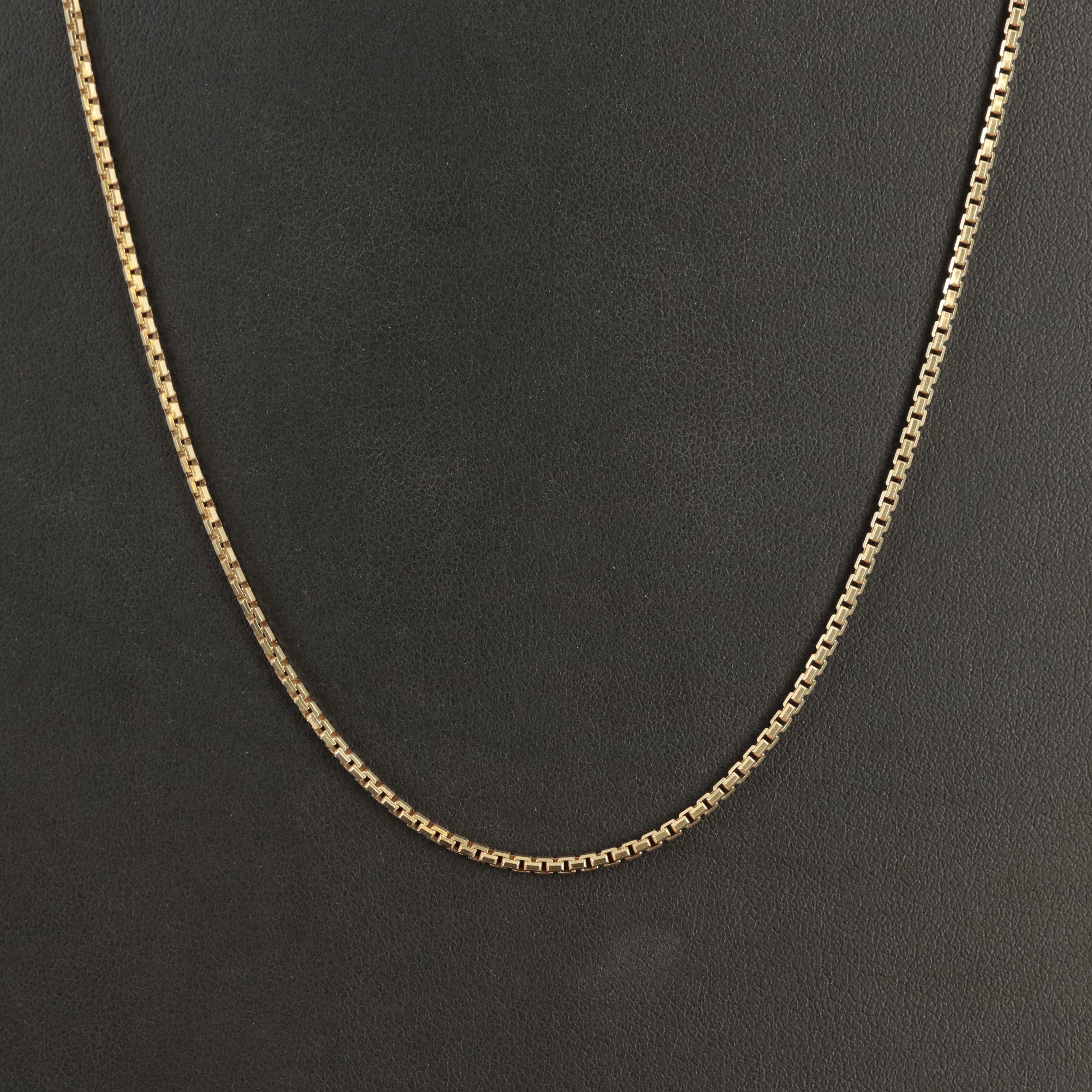 Italian 14K Boston Chain Necklace