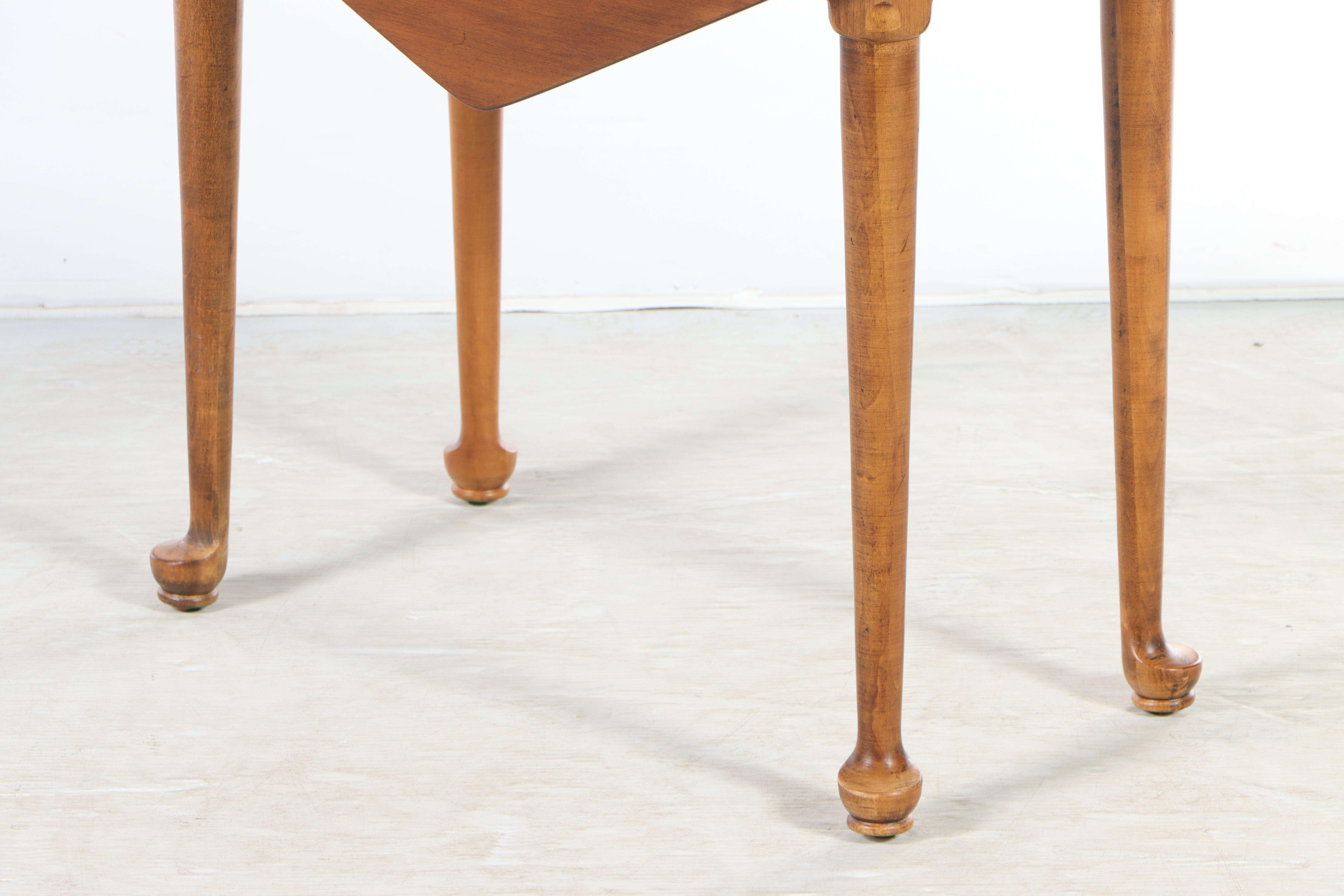 Ethan Allen "Circa" Maple Drop Leaf Side Table, Late 20th Century