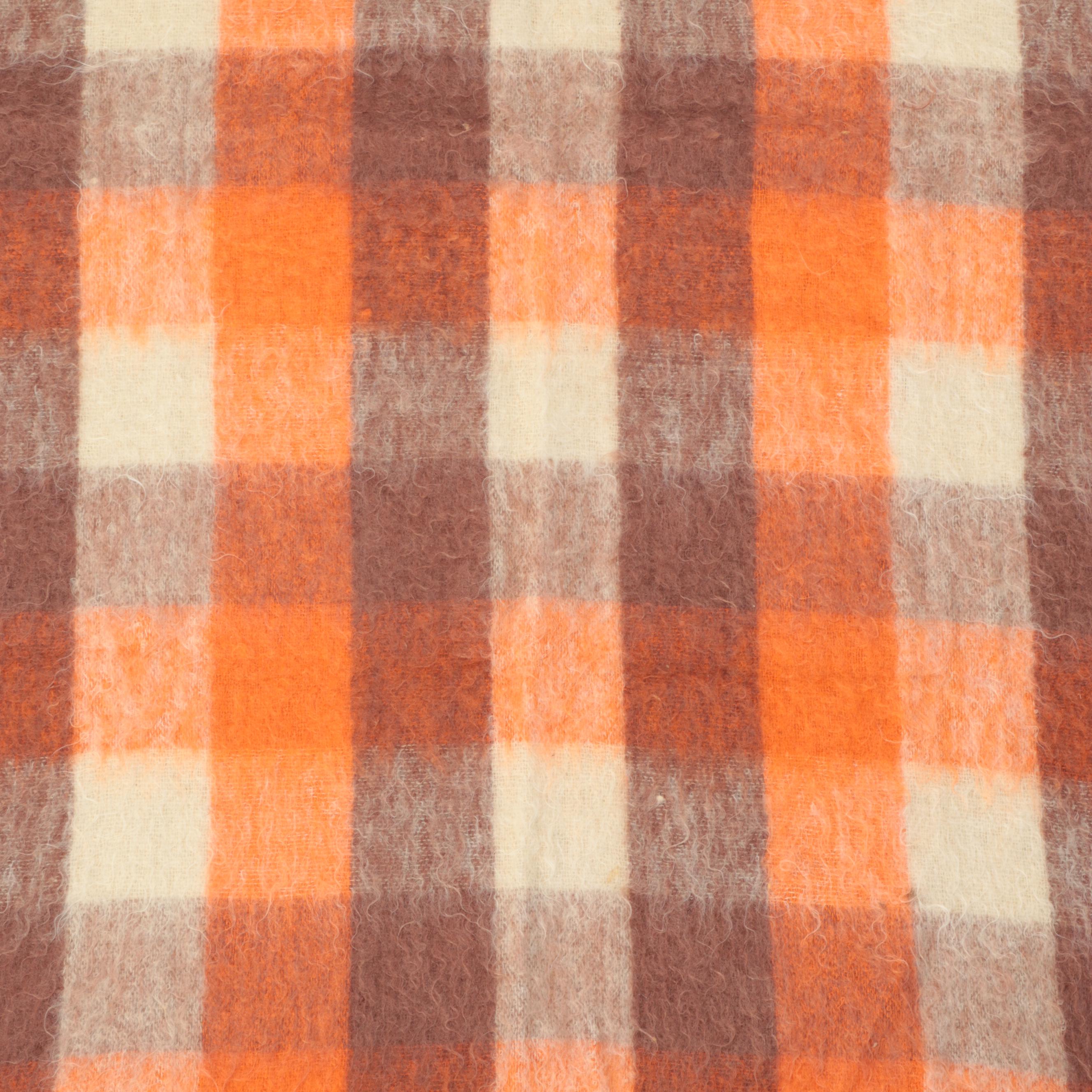 Hudson's Bay Company Scottish Mohair Check Throw Blanket