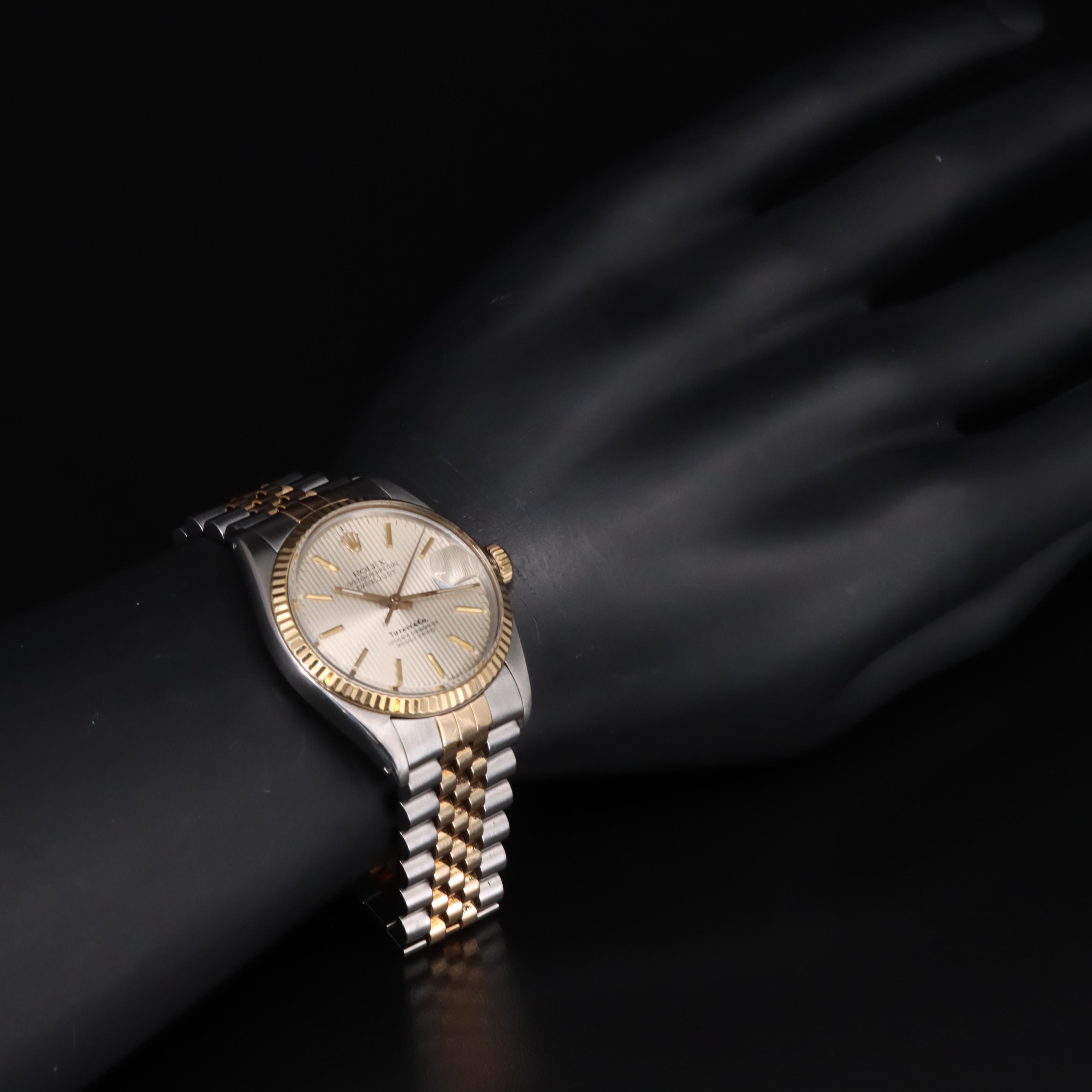 1985 Rolex Oyster Perpetual Datejust for Tiffany & Co. Watch