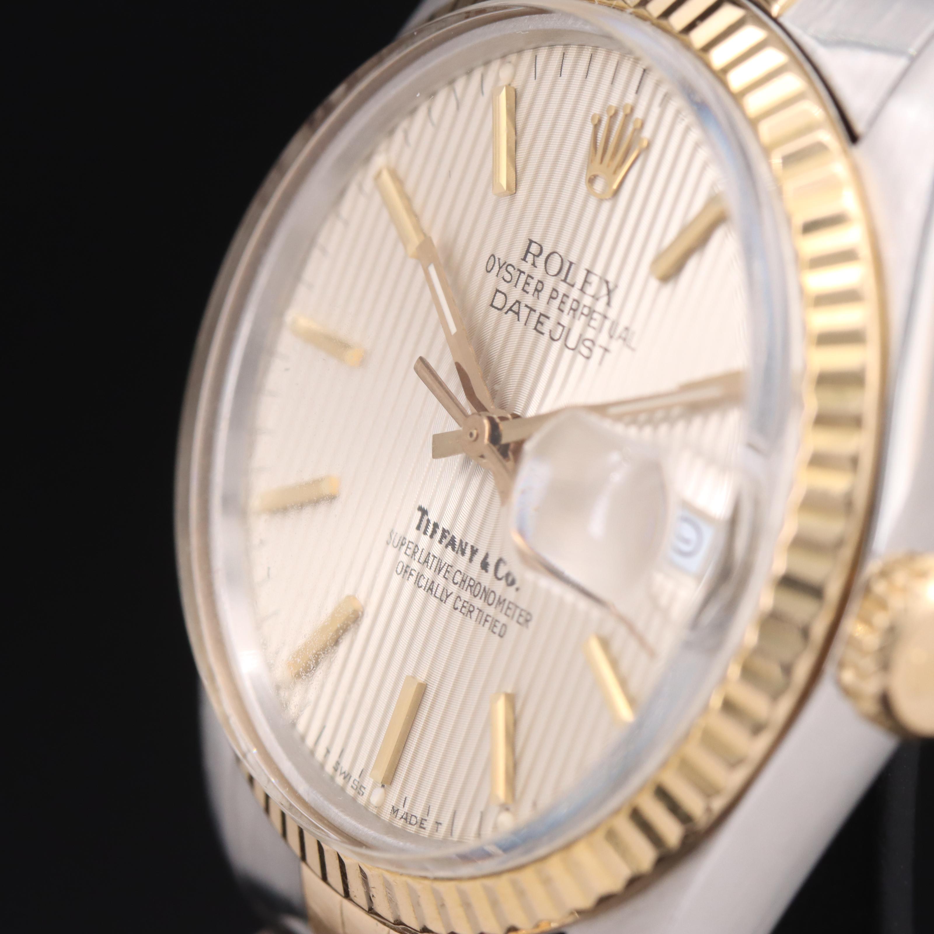 1985 Rolex Oyster Perpetual Datejust for Tiffany & Co. Watch