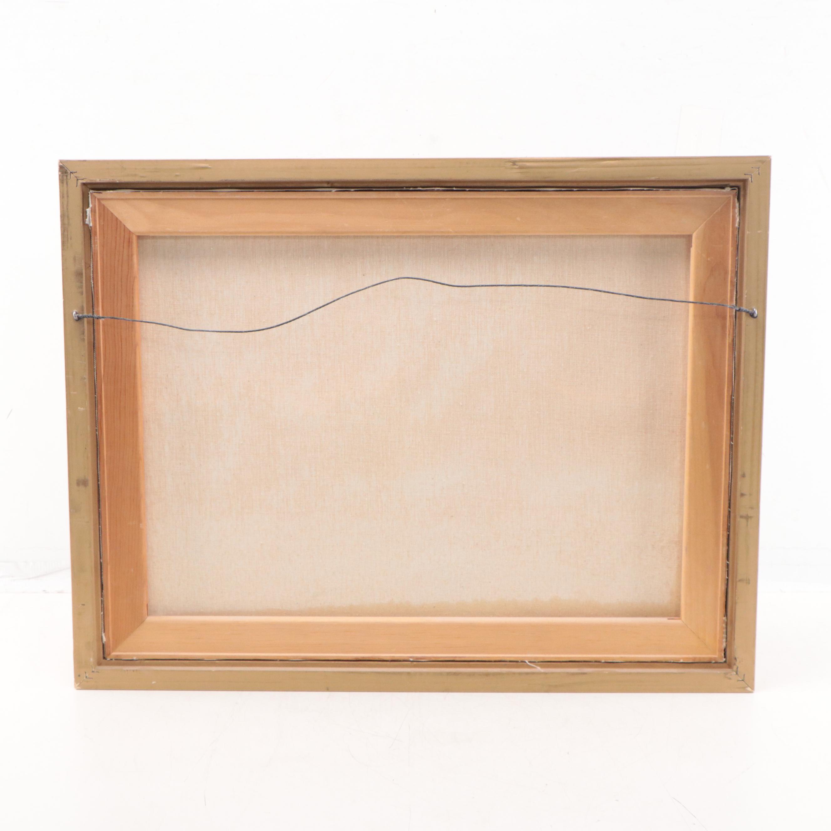 John Loo Arizona Desert Landscape Oil Painting