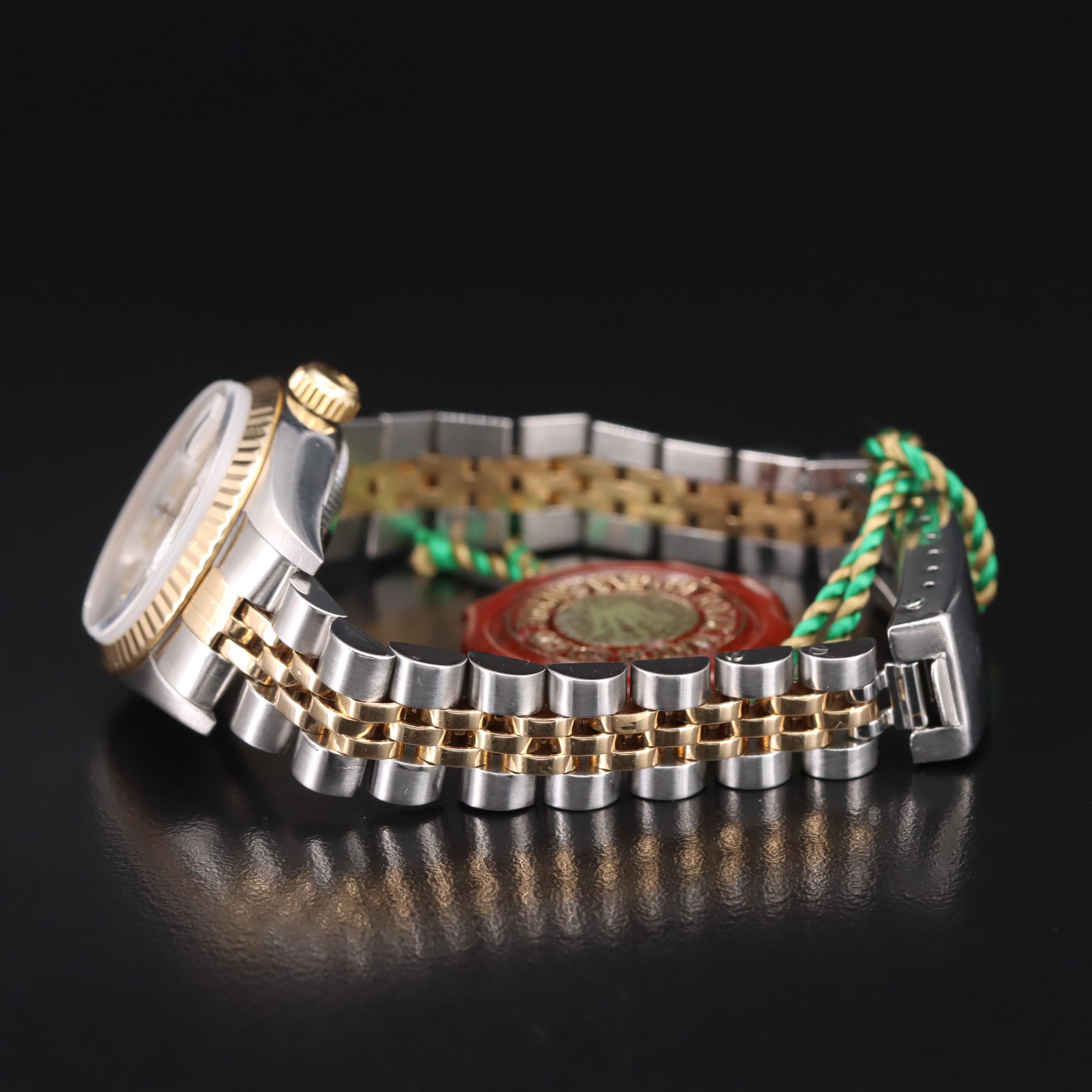 1993 - 1994 Rolex Oyster Perpetual Datejust 18K and Stainless Steel Watch