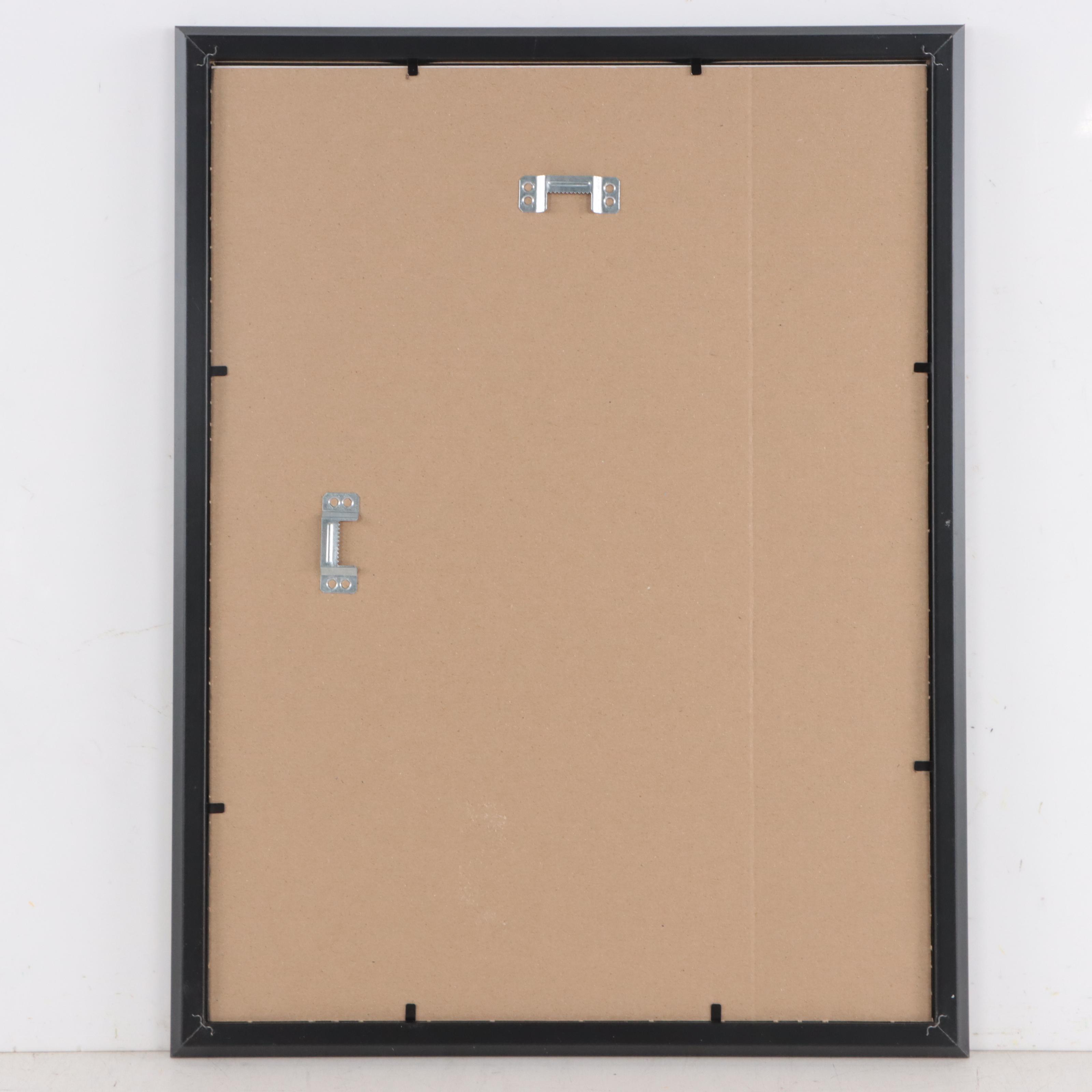 Ricardo Maya Abstract Figurative Mixed Media Painting, 21st Century