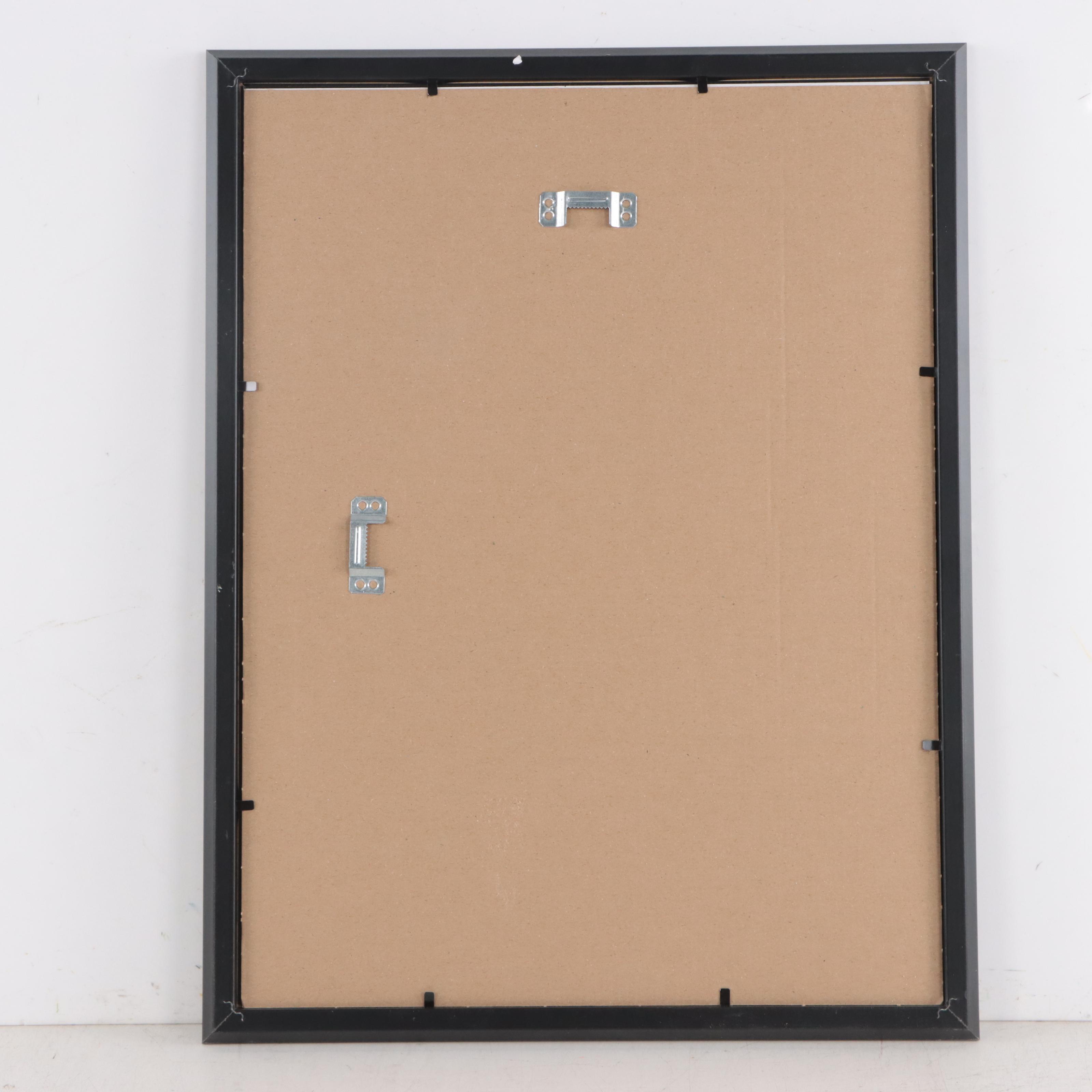 Ricardo Maya Abstract Figurative Mixed Media Painting, 21st Century