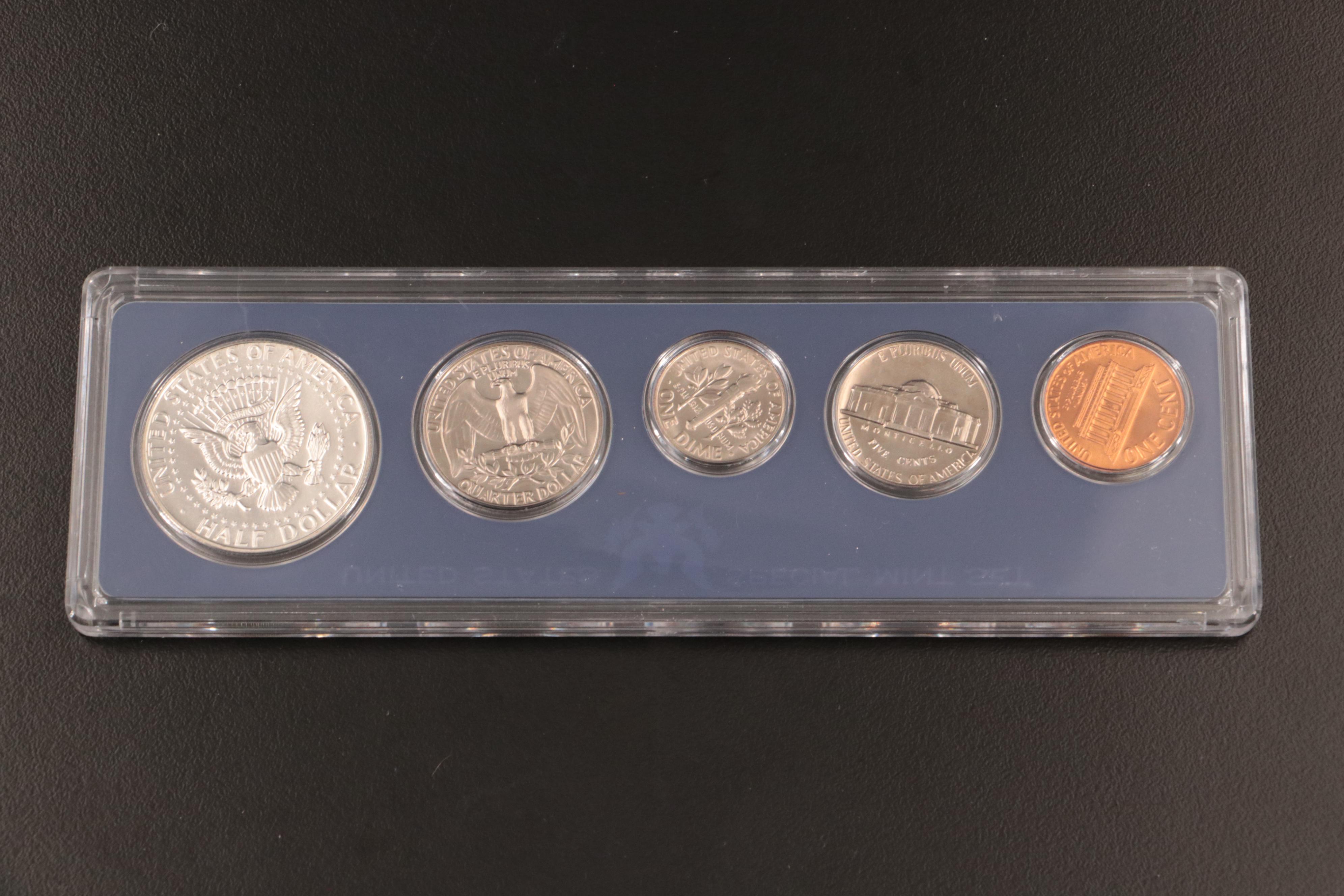 Ten U.S. Mint Proof Sets with Special Mint Set
