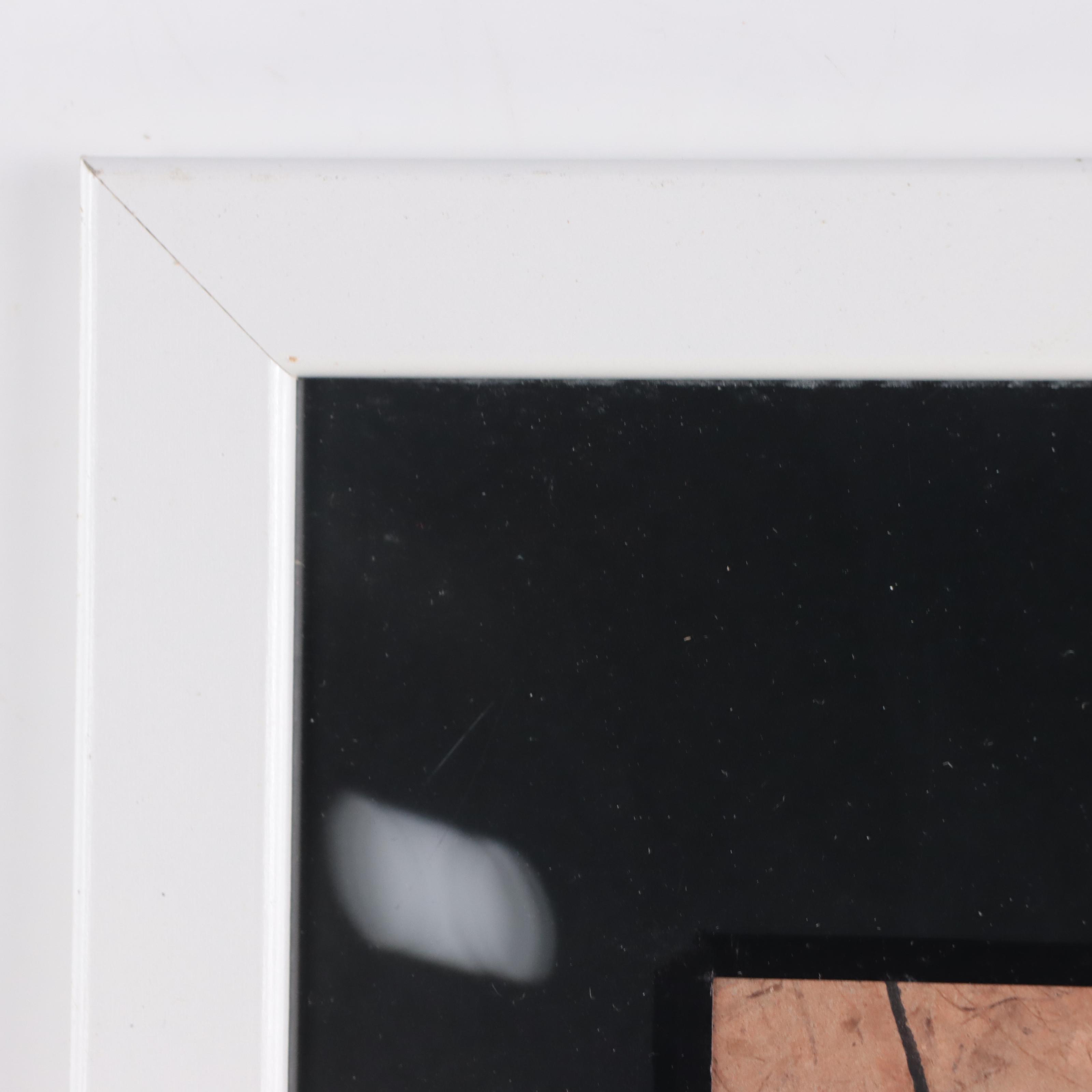 Ricardo Maya Figurative Mixed Media Painting of Musician, 21st Century