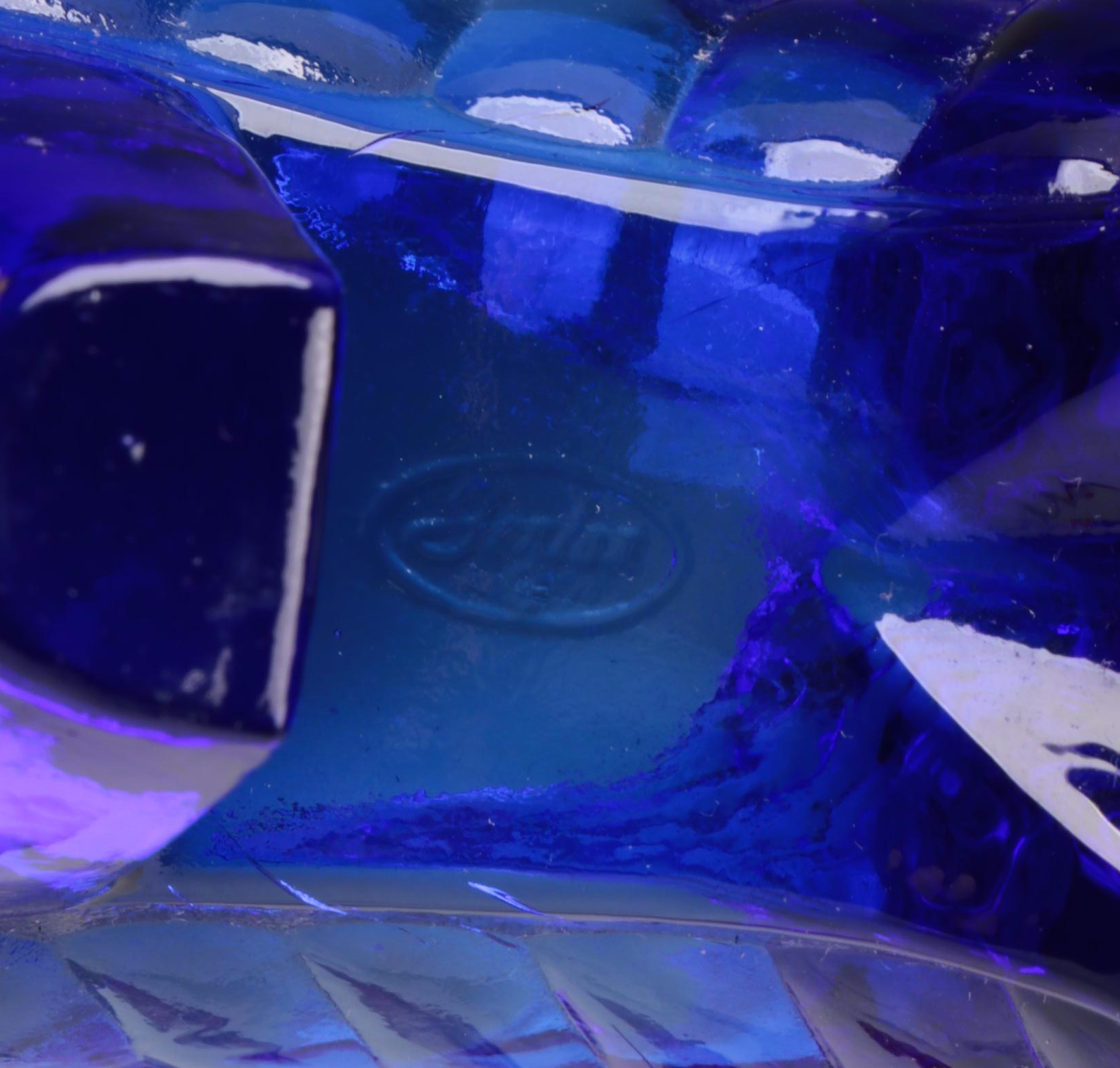 Fenton and Other Pressed Glass Shoes, Mid to Late 20th Century