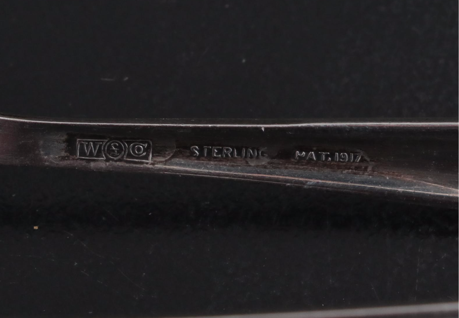 Dominick & Haff Cheese Scoop with Other Sterling, 830 Silver and Plate Utensils