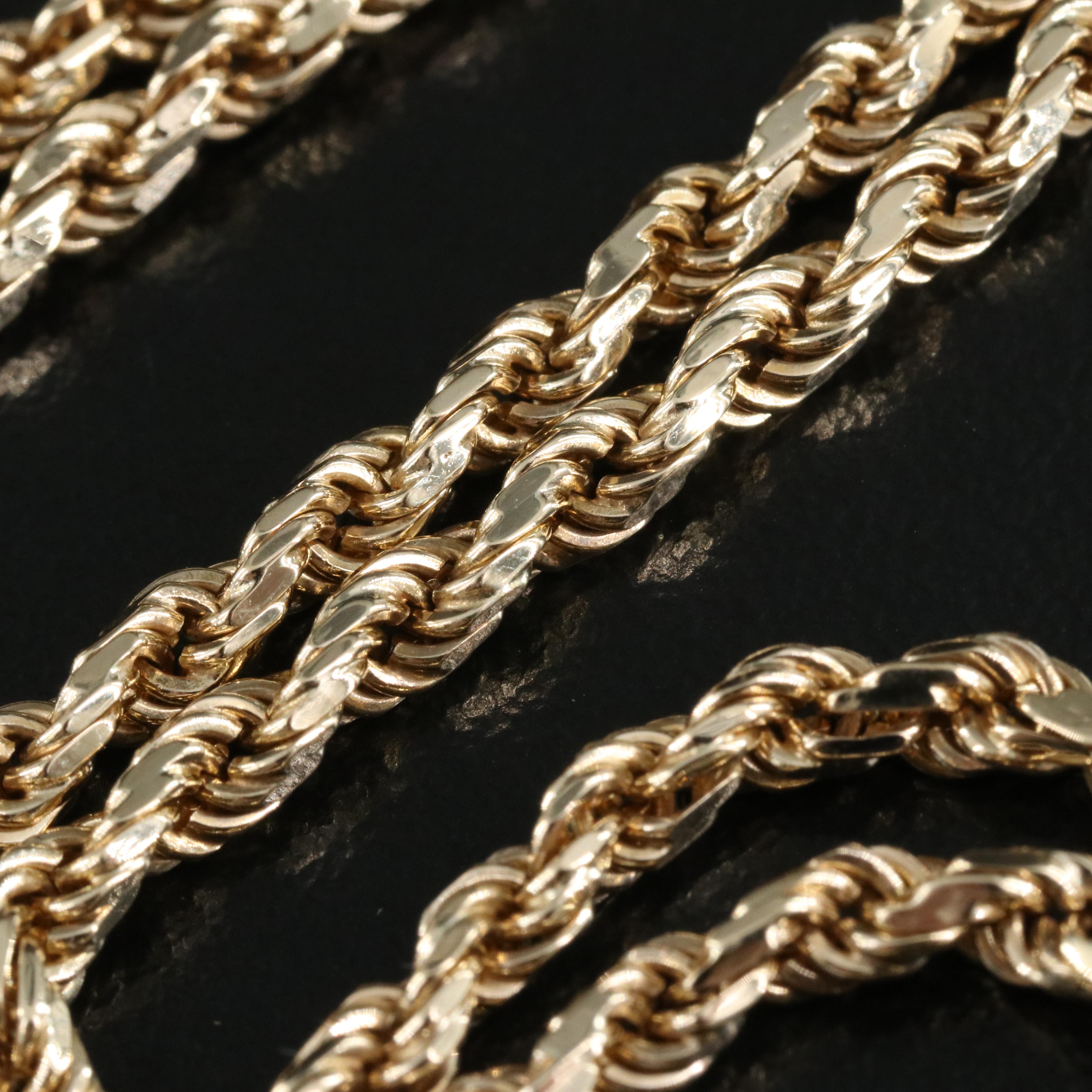 14K Rope Chain