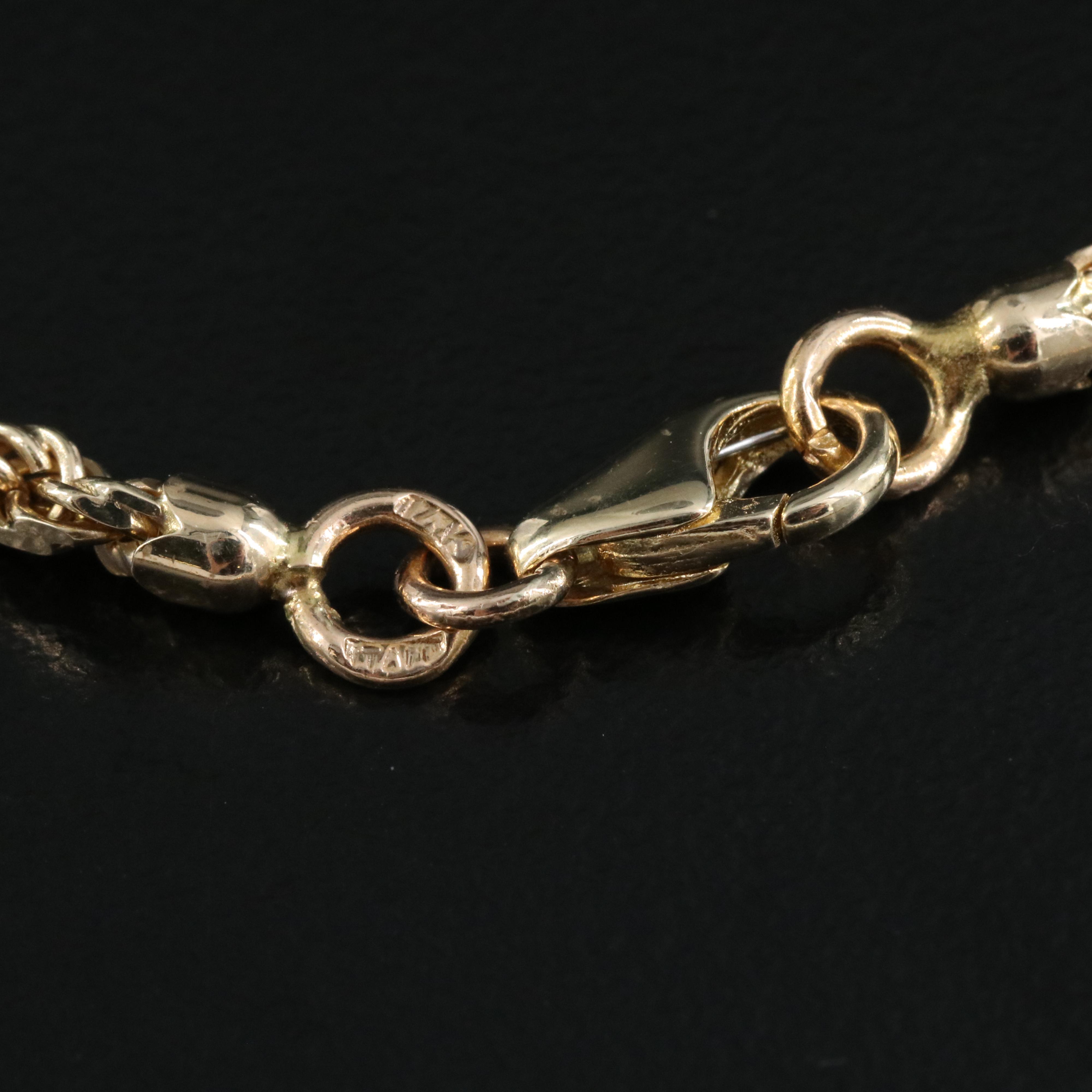 14K Rope Chain