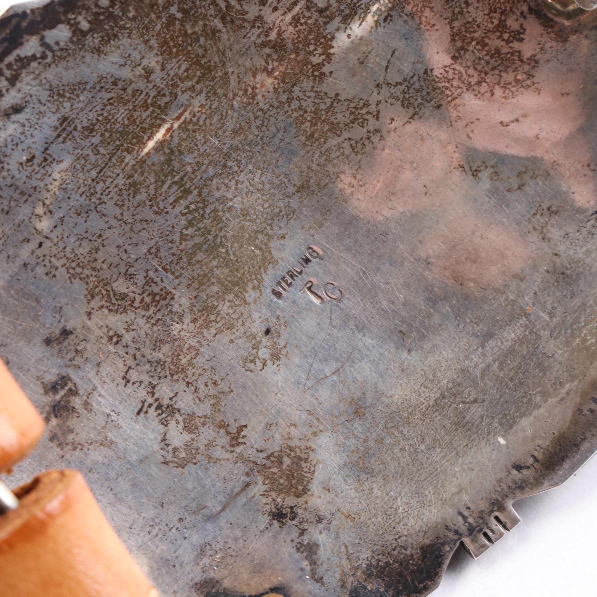 Tommie Charlie, Navajo Diné Sterling, Turquoise, and Coral Southwestern Belt