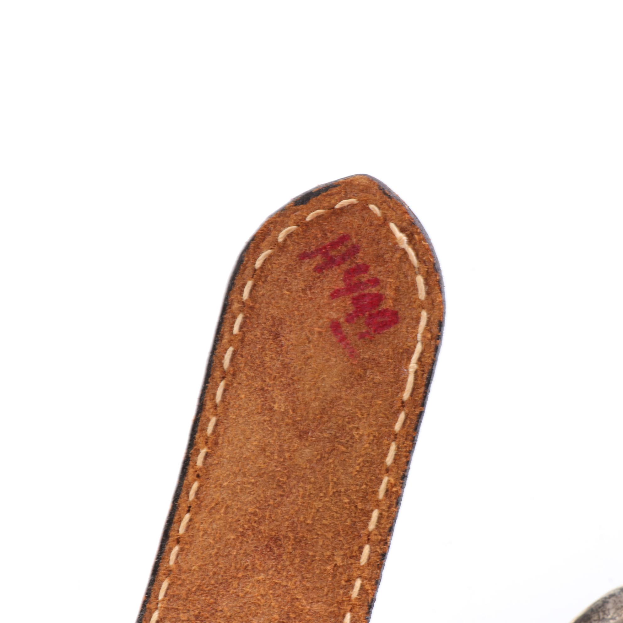 Tommie Charlie, Navajo Diné Sterling, Turquoise, and Coral Southwestern Belt