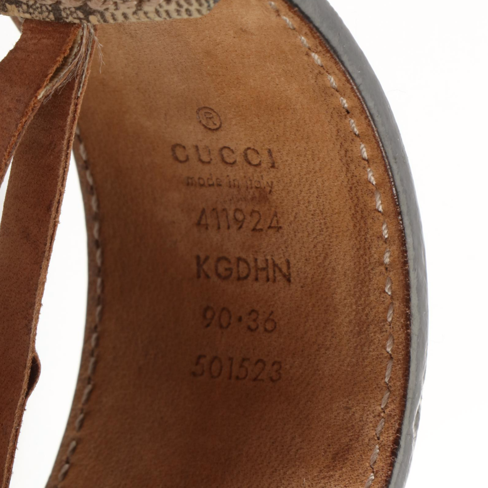 Gucci Belt in GG Supreme Canvas with Interlocking G Buckle