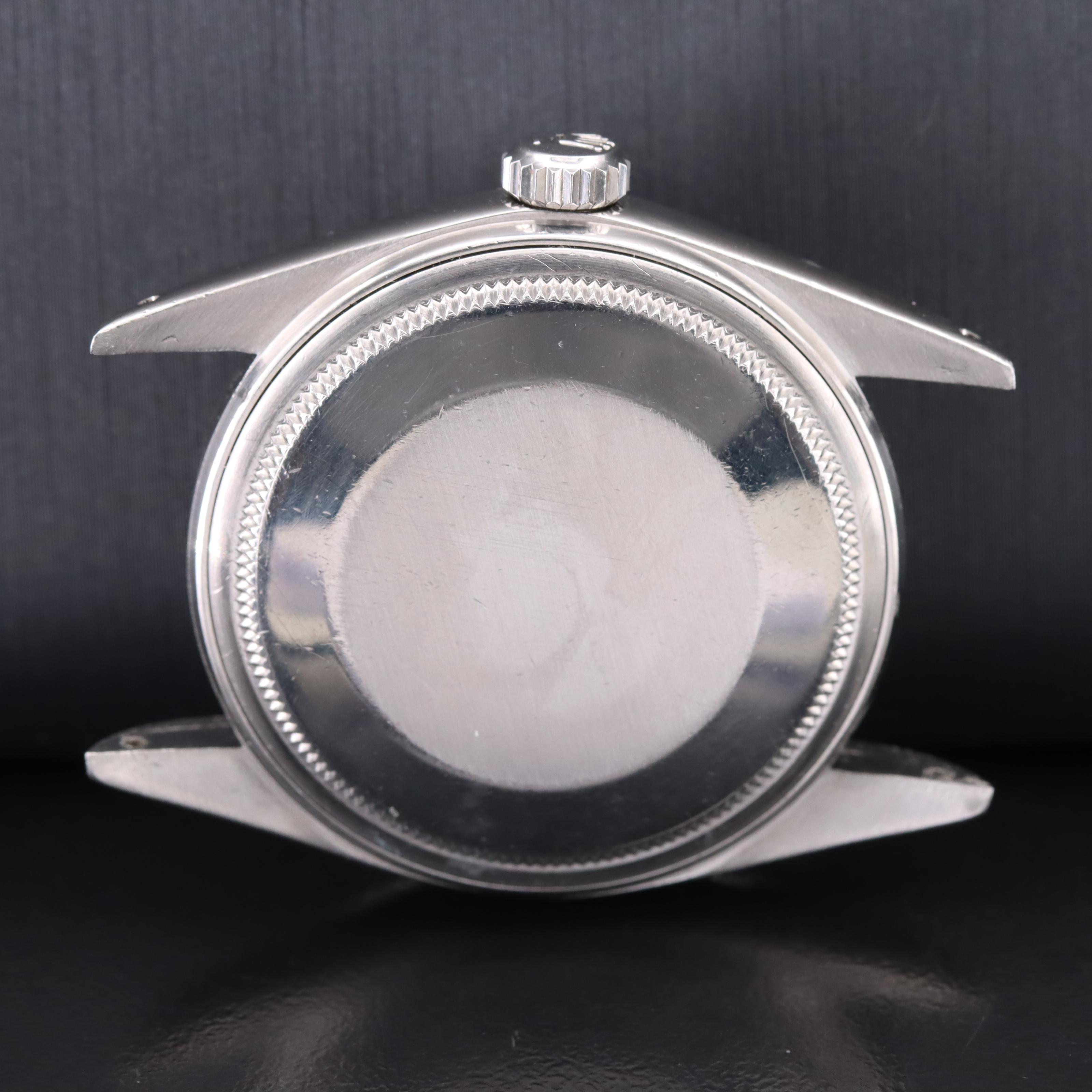 1979 Rolex 14K and Stainless Steel Diamond Oyster Perpetual Datejust Watch