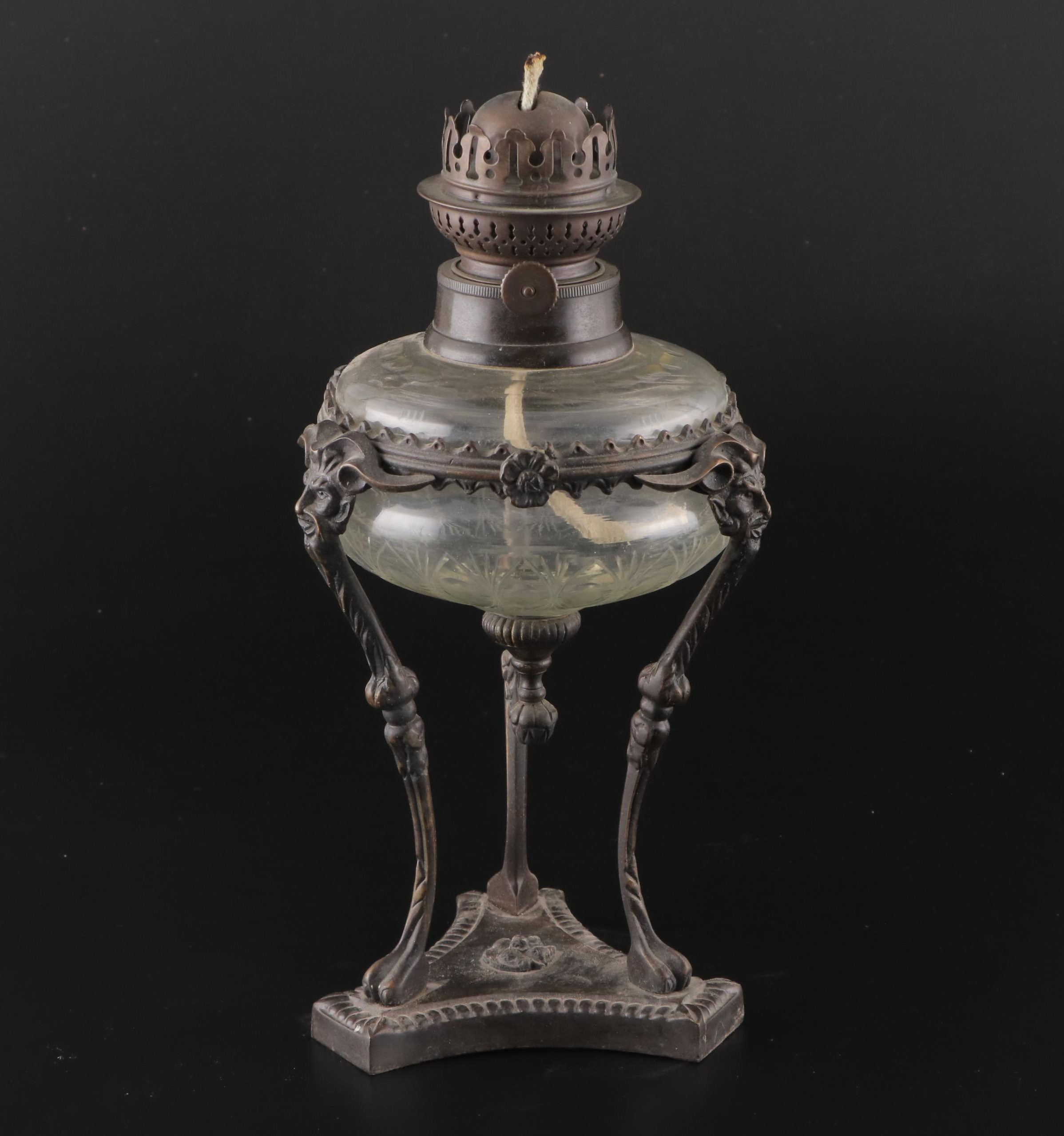 The Bombay Company Reproduction Oil Lamp