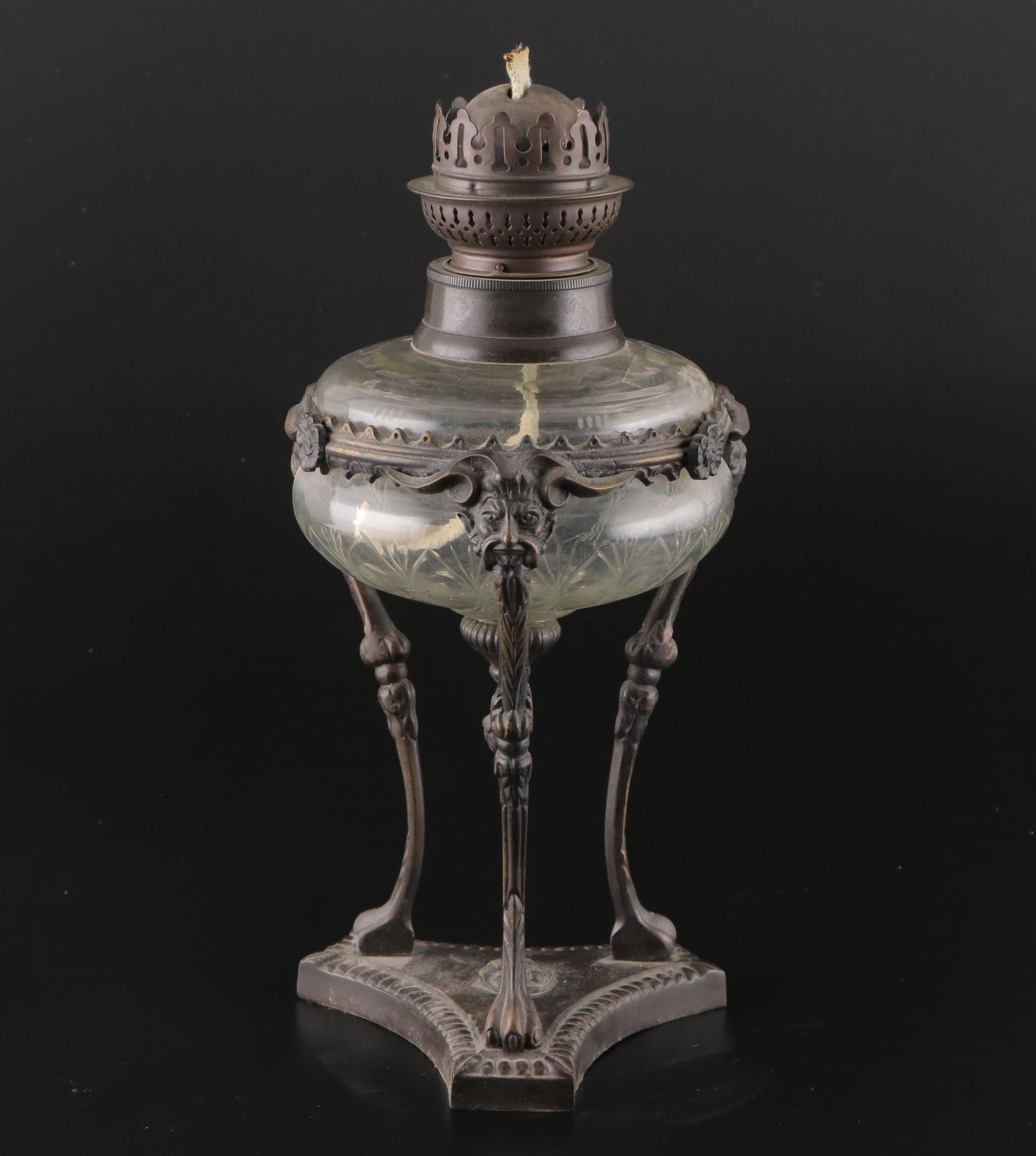 The Bombay Company Reproduction Oil Lamp