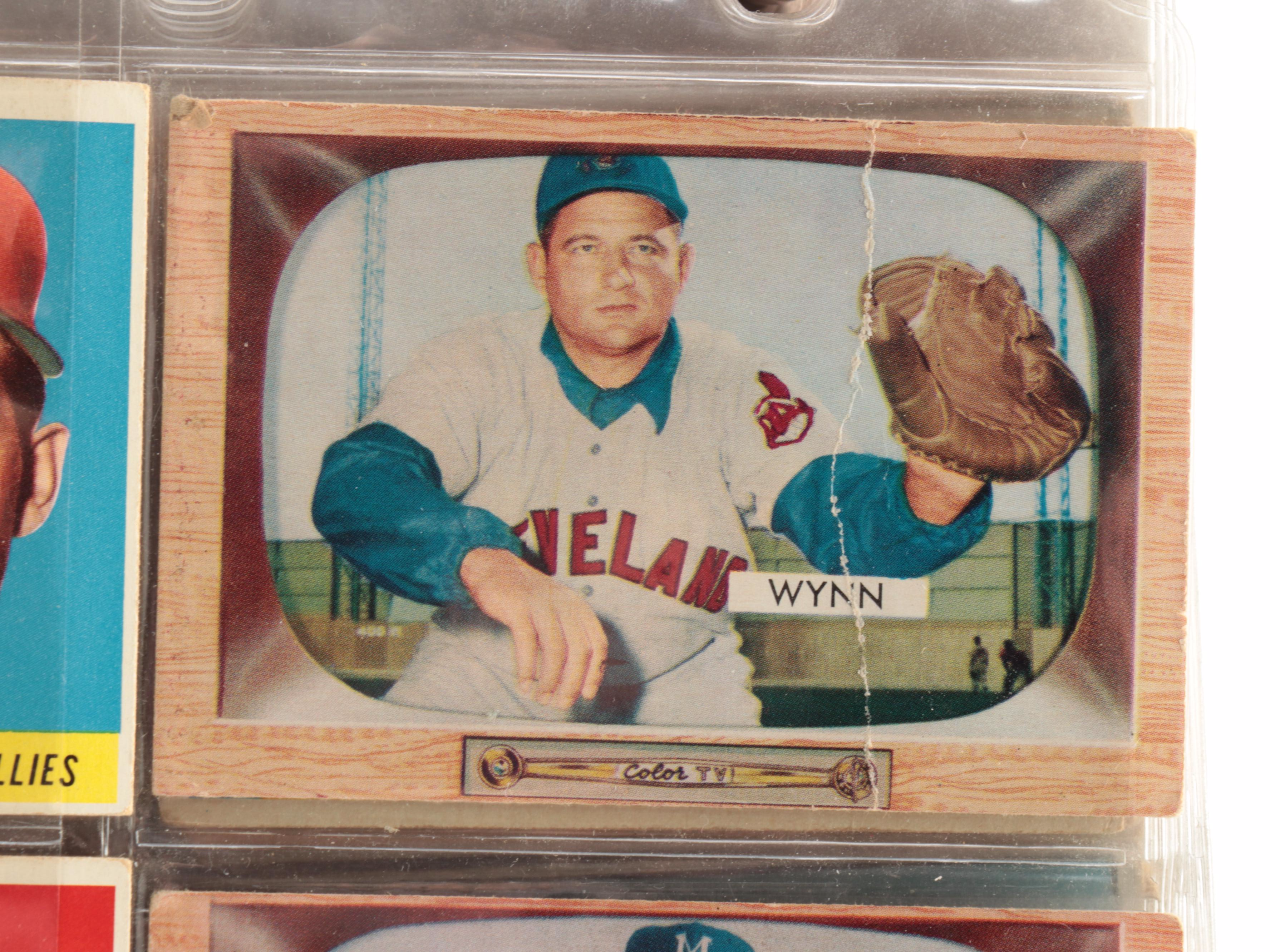 Topps, Bowman Baseball Cards Including Koufax, Brock, Rookies, More, 1950s–1960s