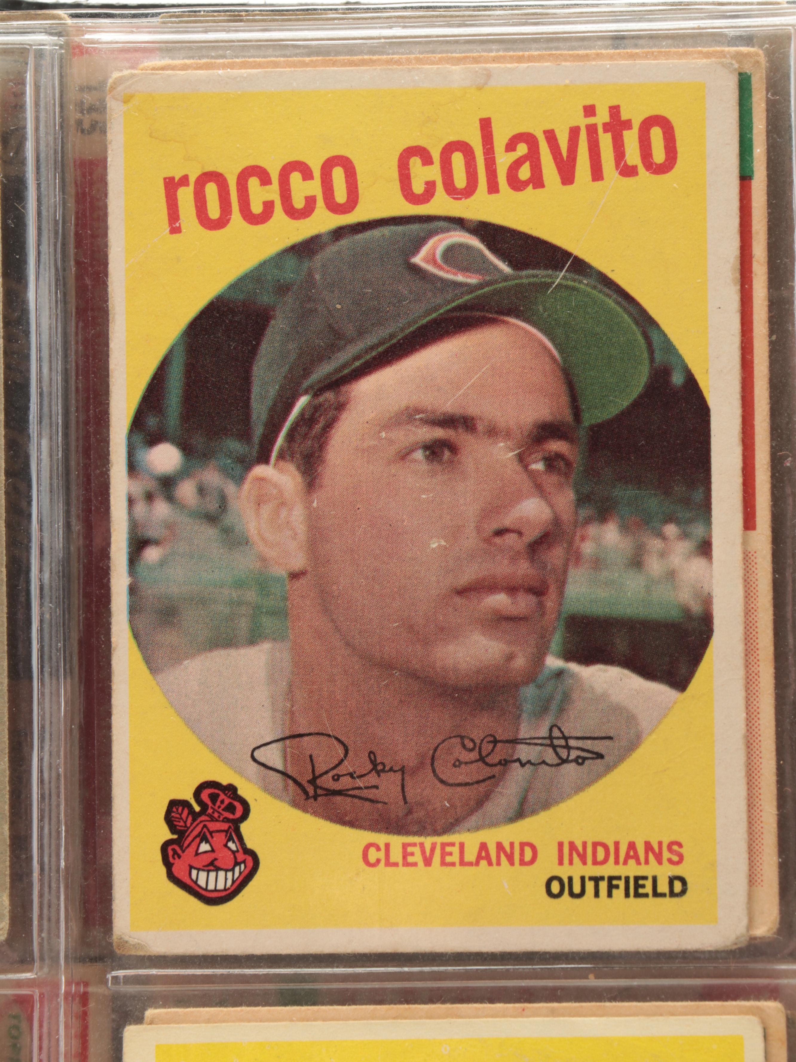 Topps, Bowman Baseball Cards Including Koufax, Brock, Rookies, More, 1950s–1960s