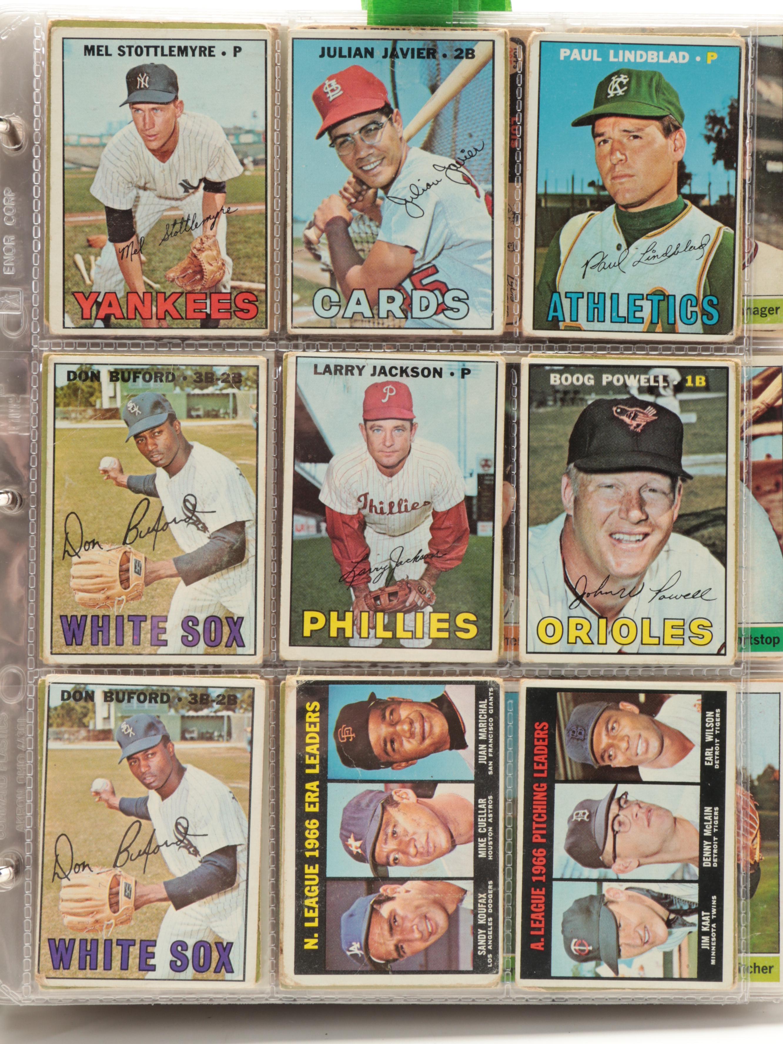 Topps, Bowman Baseball Cards Including Koufax, Brock, Rookies, More, 1950s–1960s